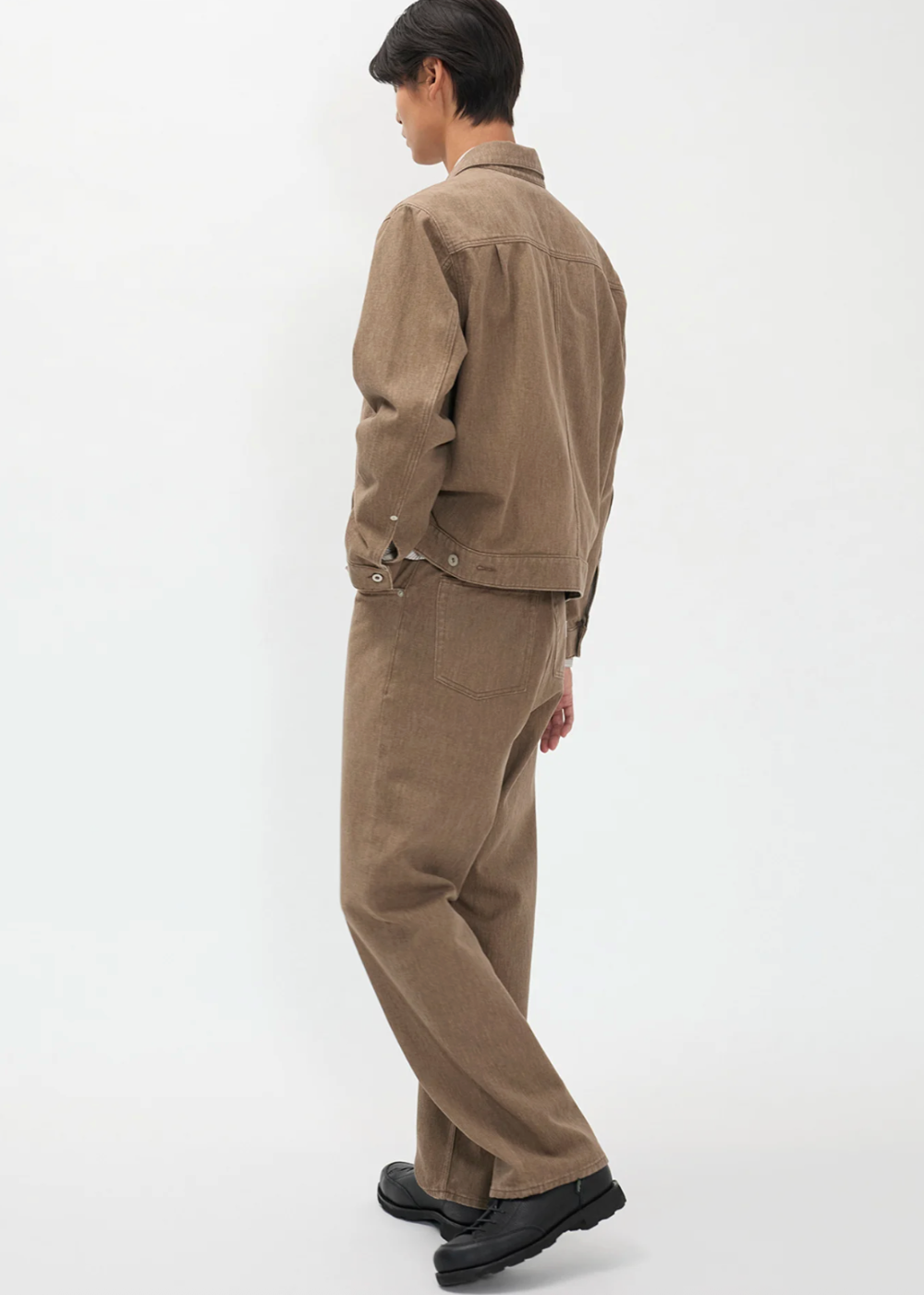 Korshavn Relaxed 5 Pocket Resist Dyed Twill - Walnut - Norse Projects Canada - Danali - N25-0481