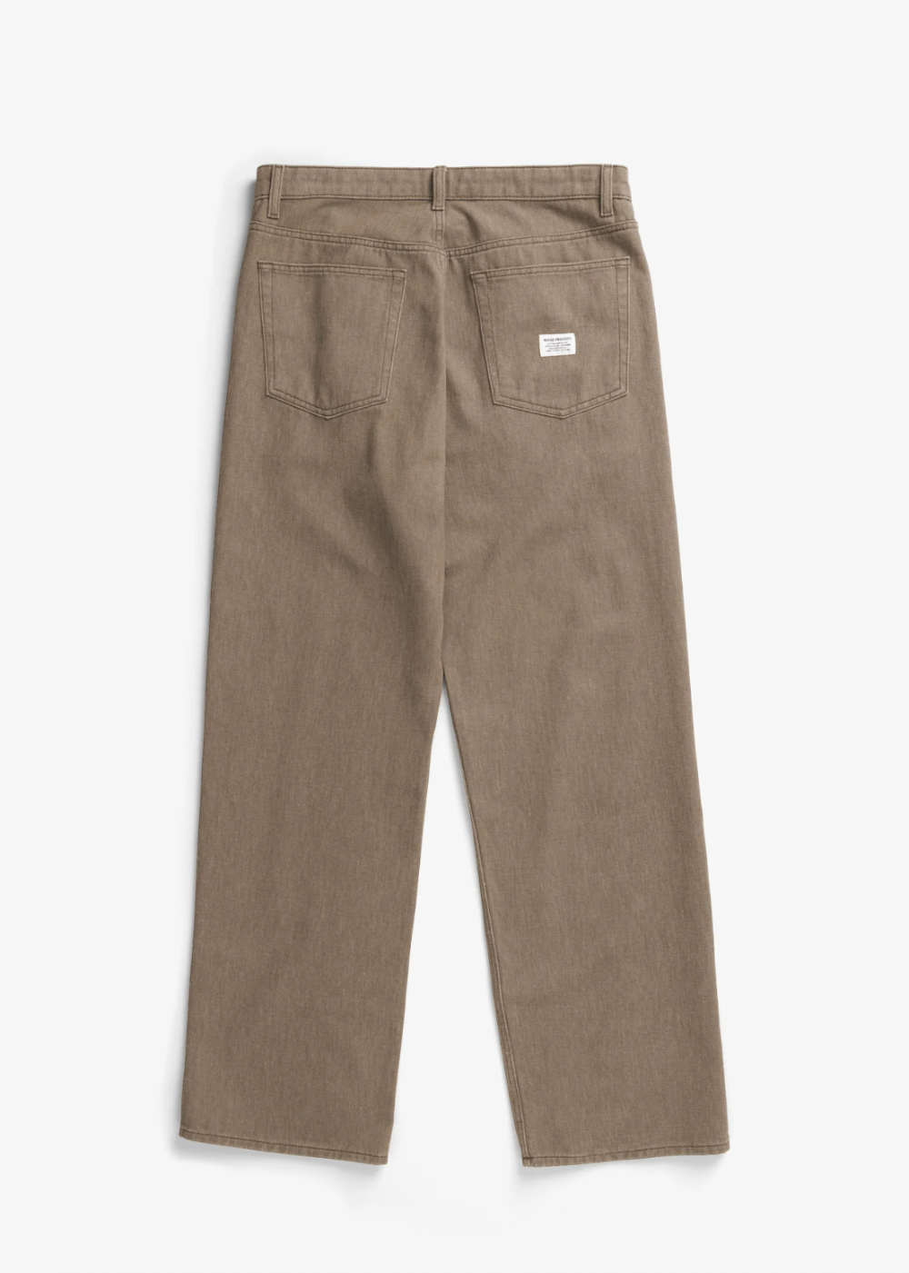 Korshavn Relaxed 5 Pocket Resist Dyed Twill - Walnut - Norse Projects Canada - Danali - N25-0481
