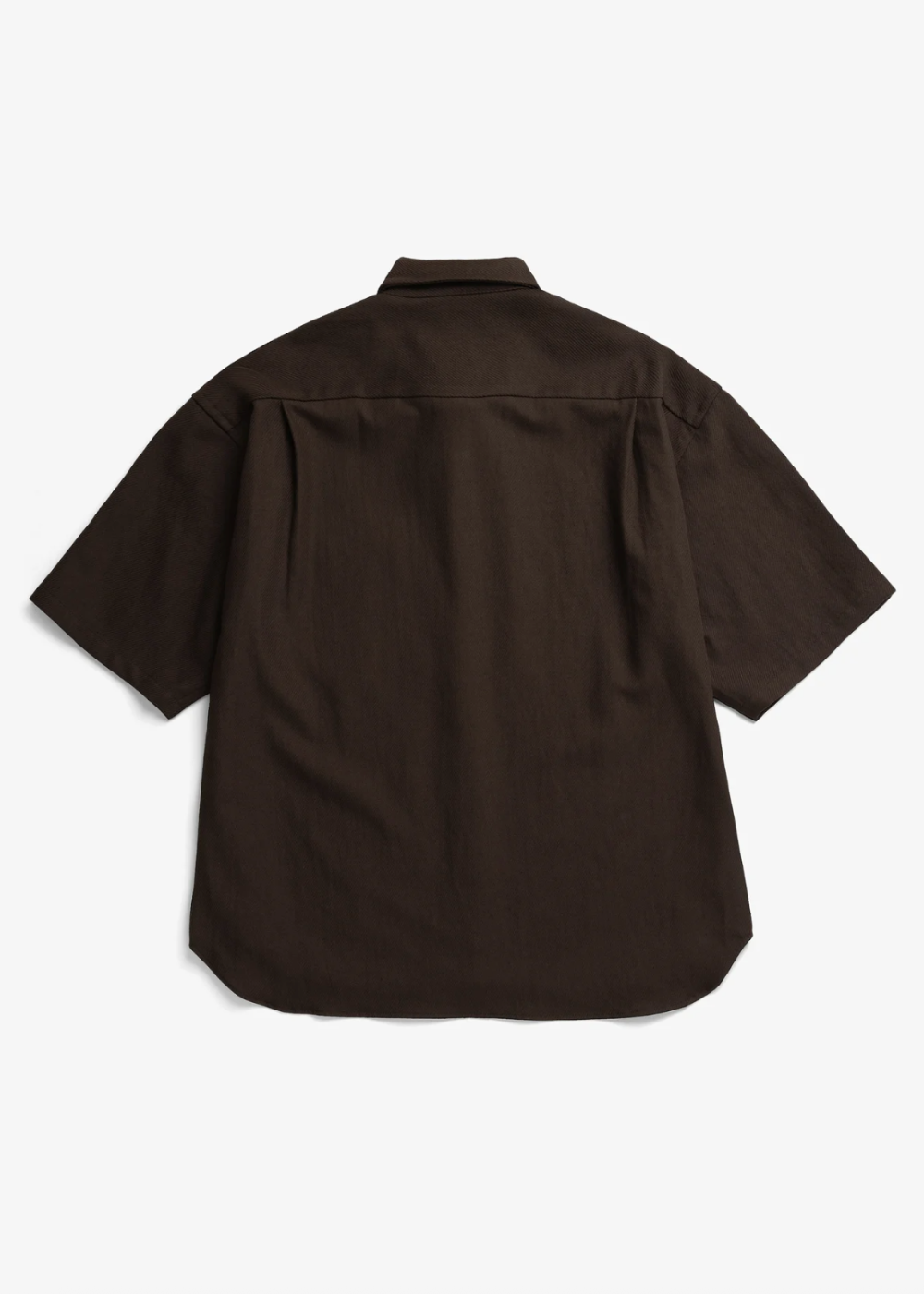 Ulriken Oversized Cotton Linen Twill SS Shirt - Delicioso Brown - Danali - Canada - Danali - N40-0856 