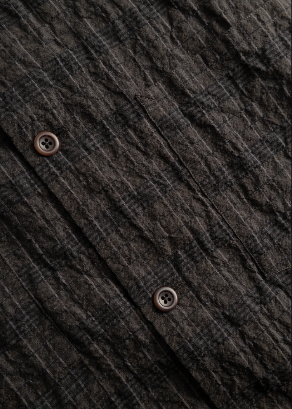 Mols Check SS Camp Shirt - Delicioso Brown - Norse Projects Canada - Danali - N40-0857 