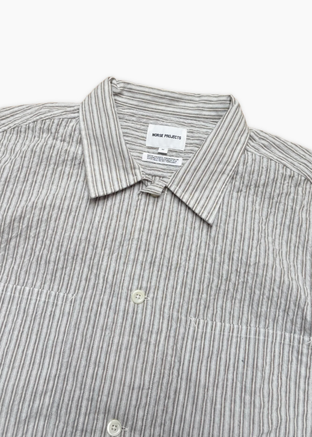 Mols Striped SS Camp Shirt - Multi Colour Stripe - Norse Projects Canada - Danali - N40-0864