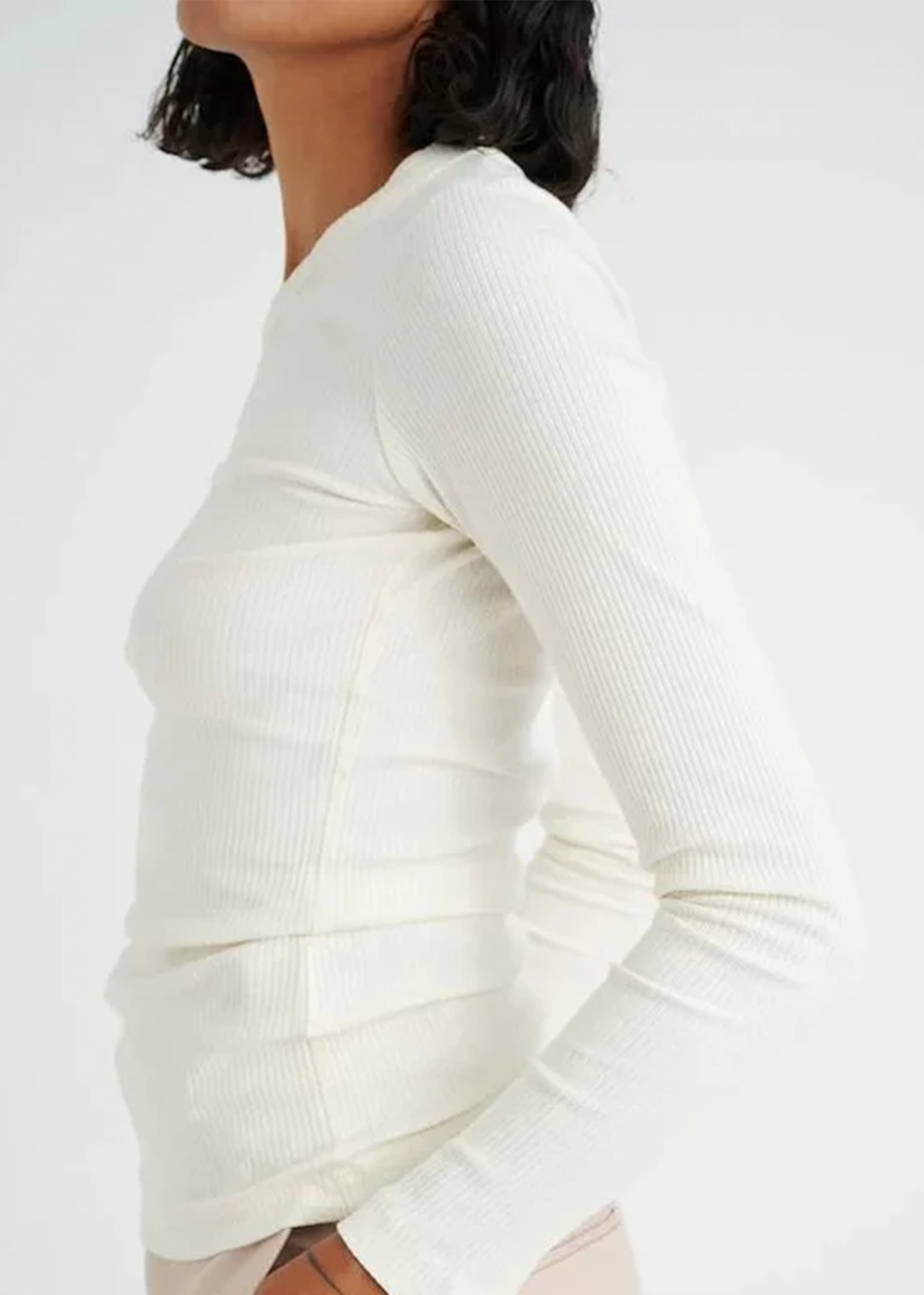 Dagna Long Sleeve T-Shirt - Whisper White - InWear - Danali - Canada