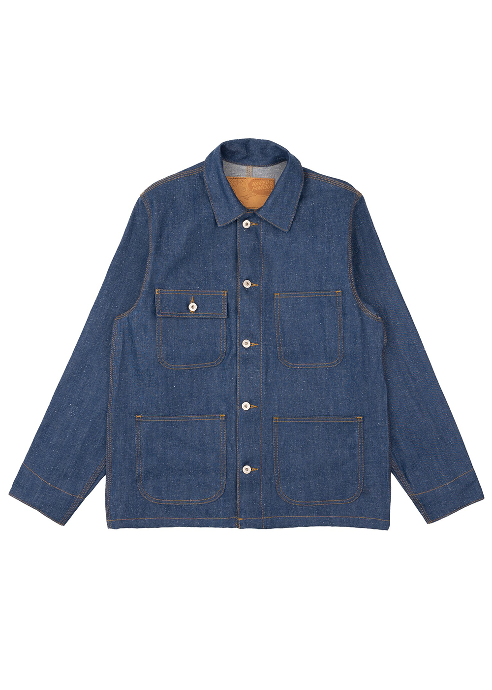 Chore Coat - Workforce Selvedge - Indigo - Naked and Famous Denim Canada - Danali