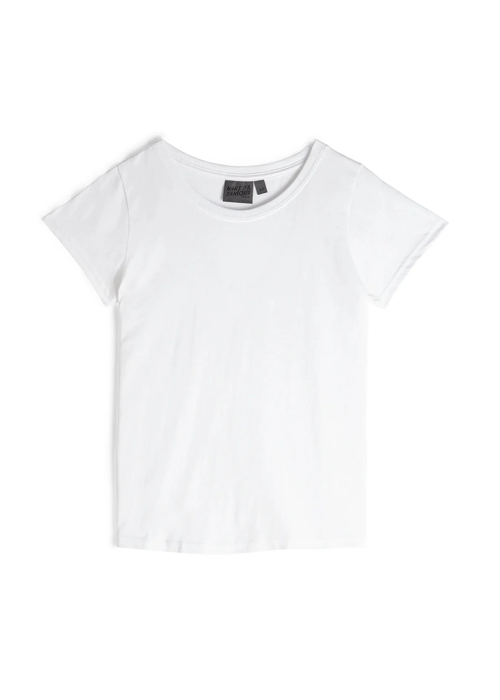 Circular Knit Ballet Tee - White - Naked and Famous Denim Canada - Danali - 303832427