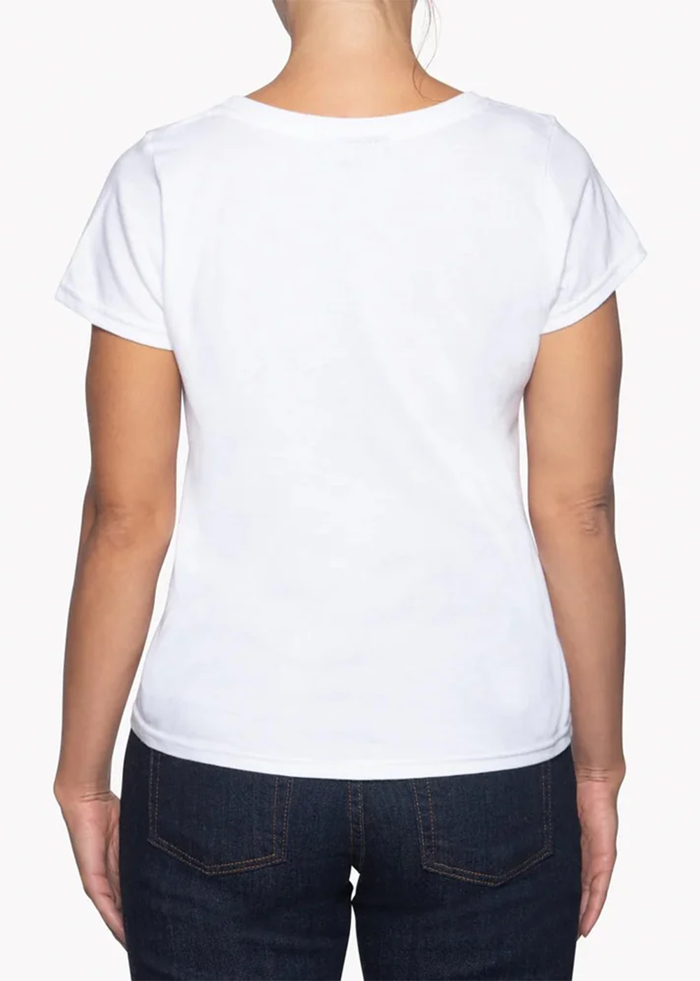 Circular Knit Ballet Tee - White - Naked and Famous Denim Canada - Danali - 303832427