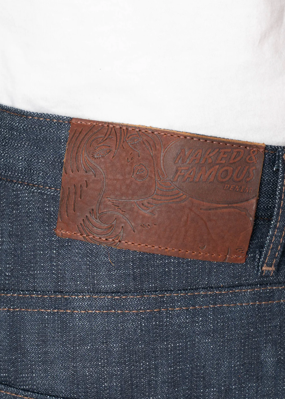 Easy Guy Greencast Slub Stretch Selvedge - Indigo - Naked and Famous Denim Canada - Danali