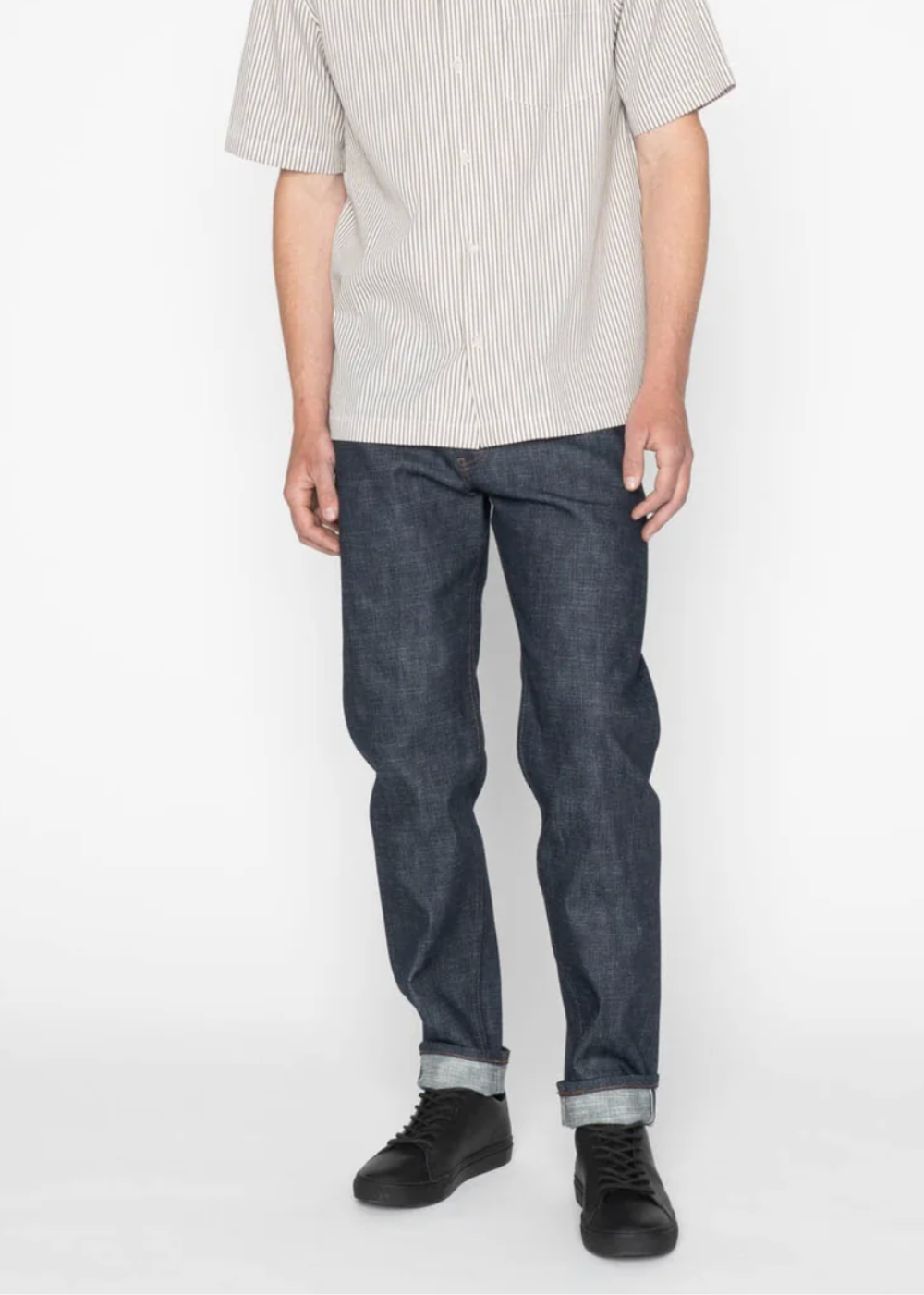 Easy Guy Greencast Slub Stretch Selvedge - Indigo - Naked and Famous Denim Canada - Danali