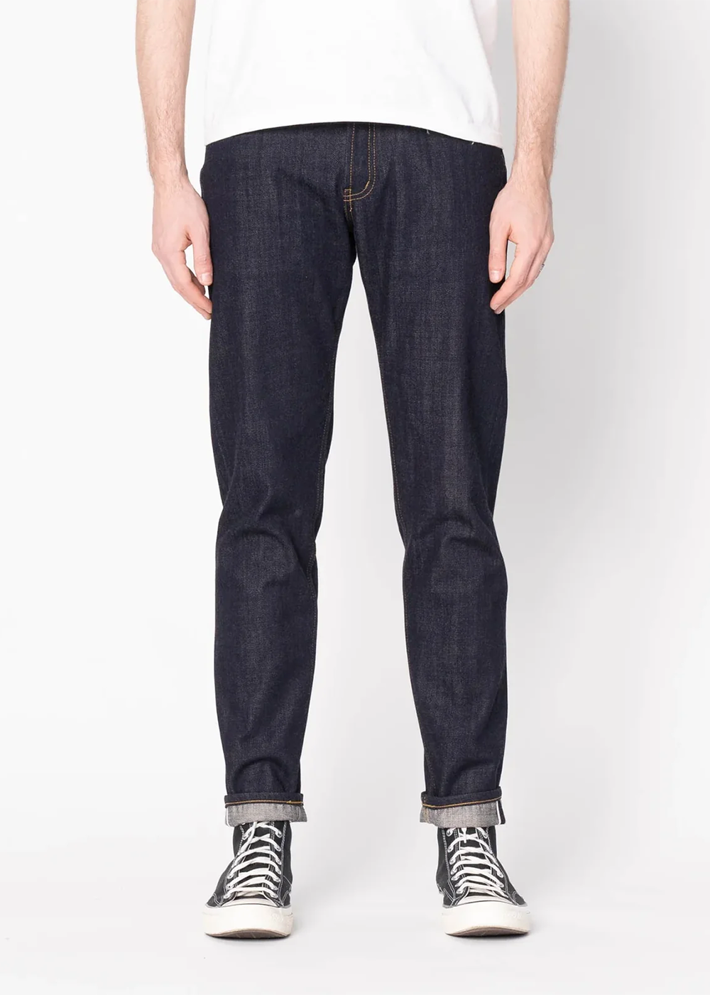 Naked and Famous Denim Easy Guy - Sea Island Selvedge - Indigo - Danali