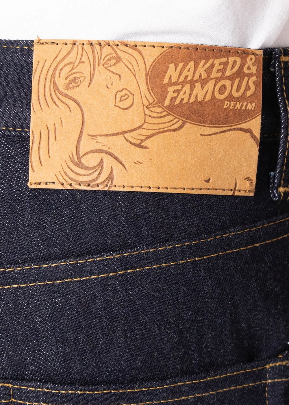 Naked and Famous Denim Easy Guy - Sea Island Selvedge - Indigo - Danali