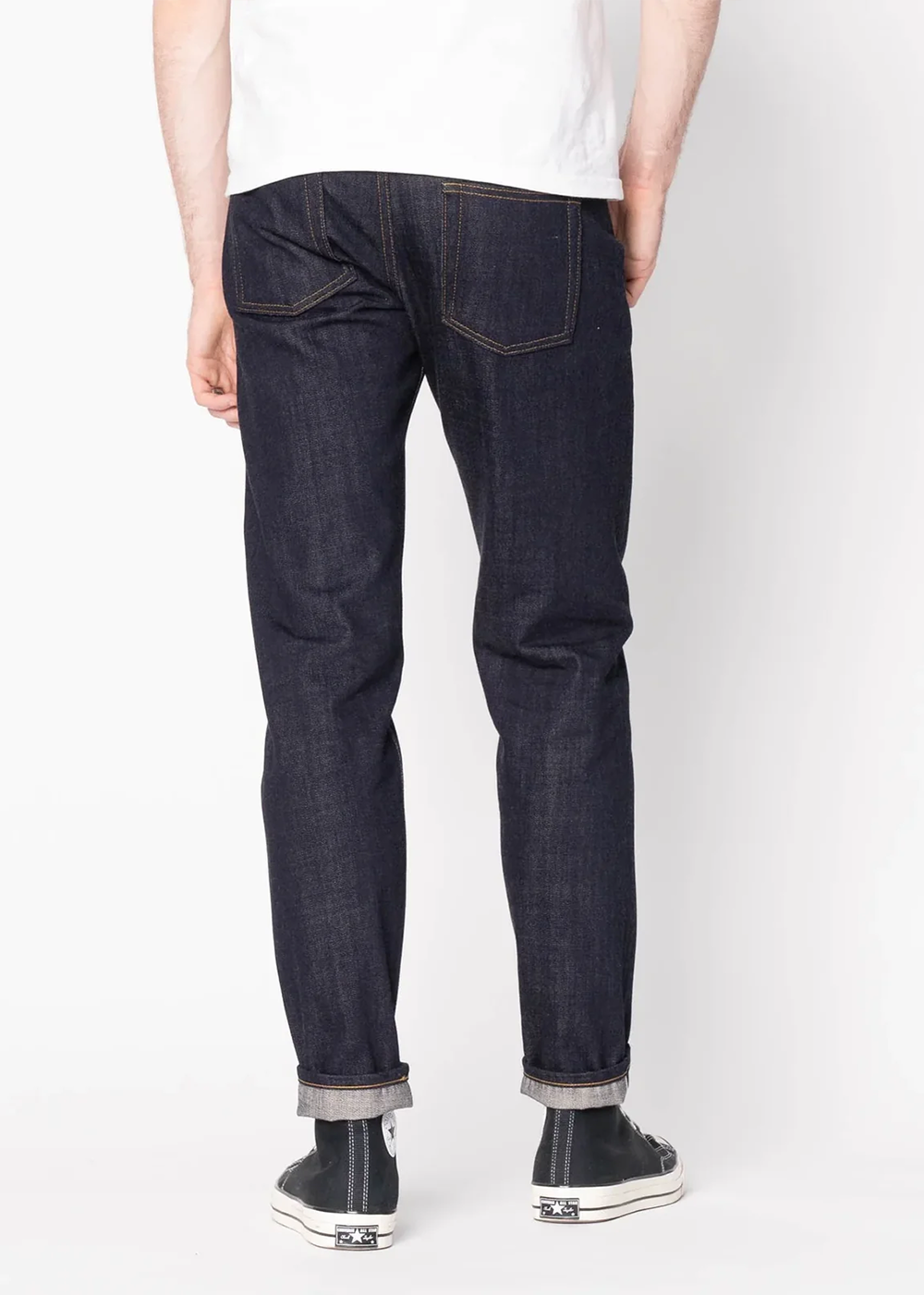 Naked and Famous Denim Easy Guy - Sea Island Selvedge - Indigo - Danali