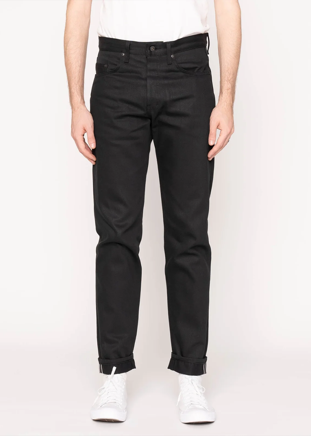 Easy Guy Selvedge - Forever Black - Naked and Famous Denim Canada - Danali