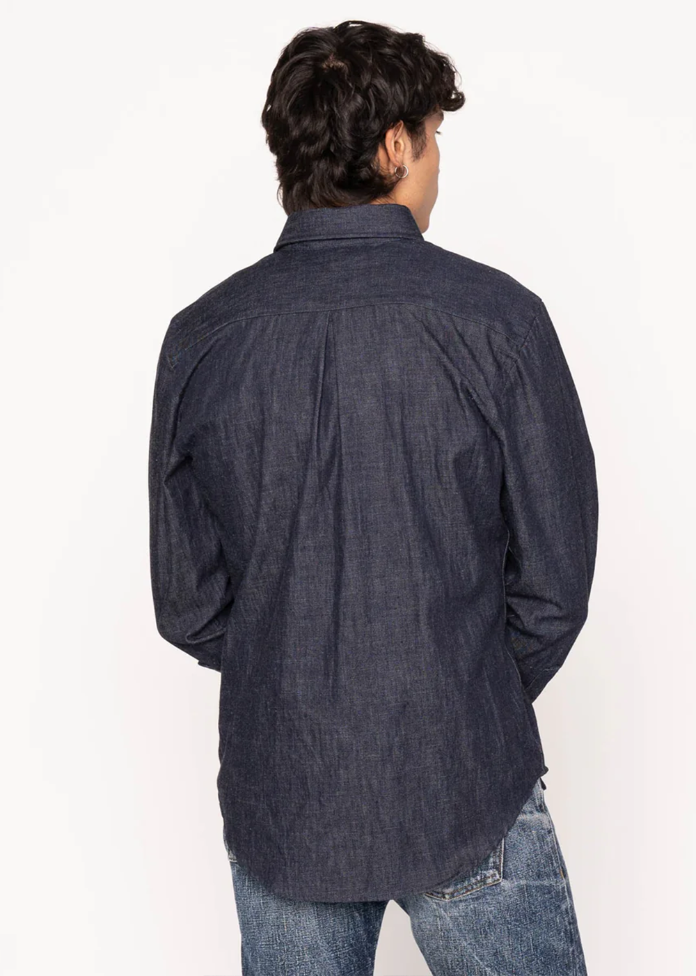 Easy Shirt - Slub Nep Denim - Naked and Famous Denim Canada - Danali