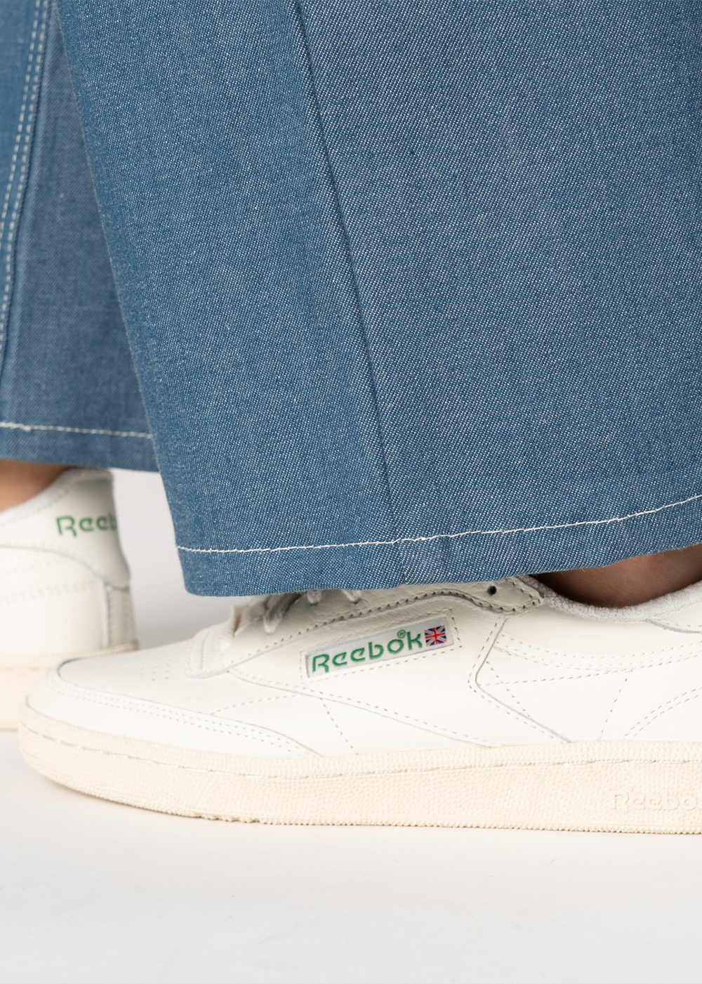 Maudie - Antique Blue Denim Stretch - Naked and Famous Denim Canada - Danali