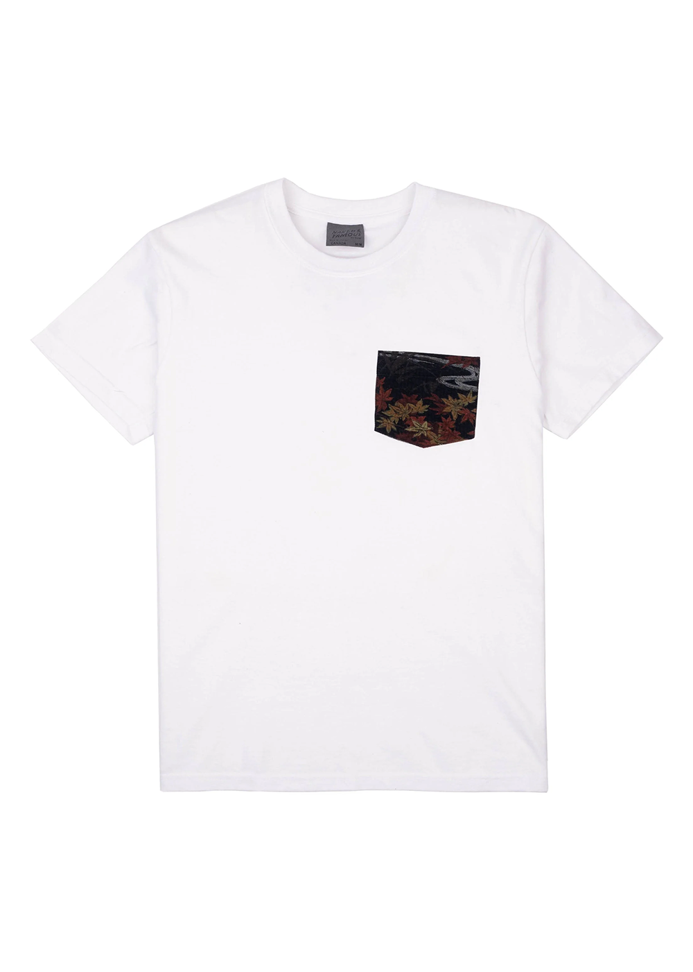 Naked and Famous Denim Pocket Tee - Printed Autumn - Danali