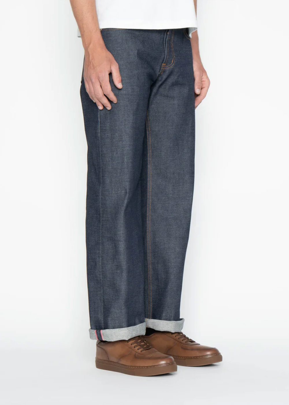 Strong Guy Selvedge Jean - Dirty Fade - Naked and Famous Denim Canada - Danali