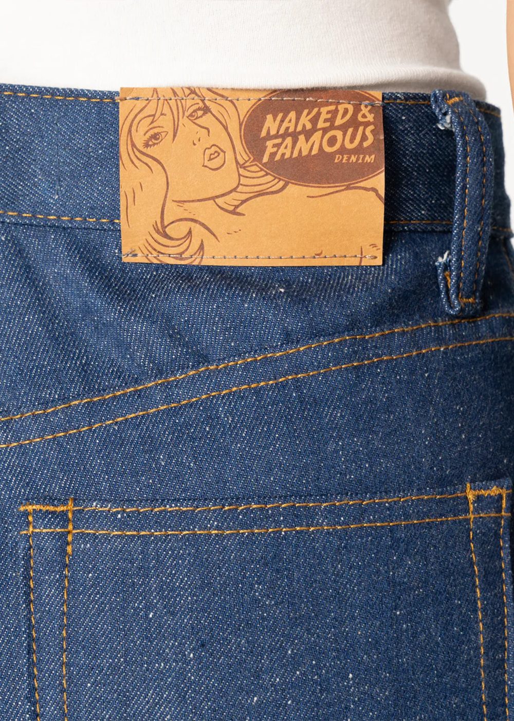 True Girl - Workforce Selvedge - Indigo - Naked and Famous Denim Canada - Danali