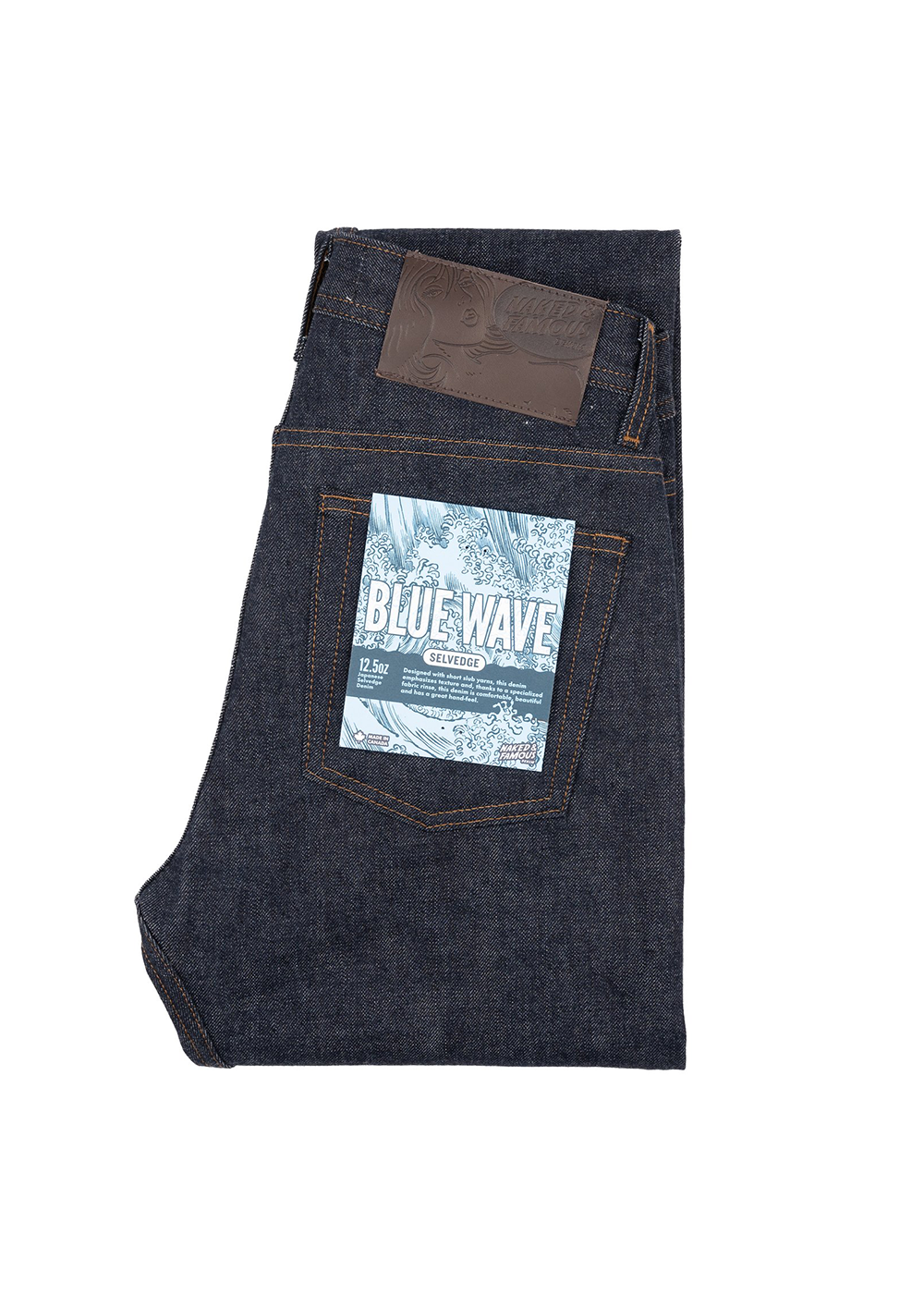 True Guy Blue Wave Selvedge - Naked and Famous Denim Canada - Danali