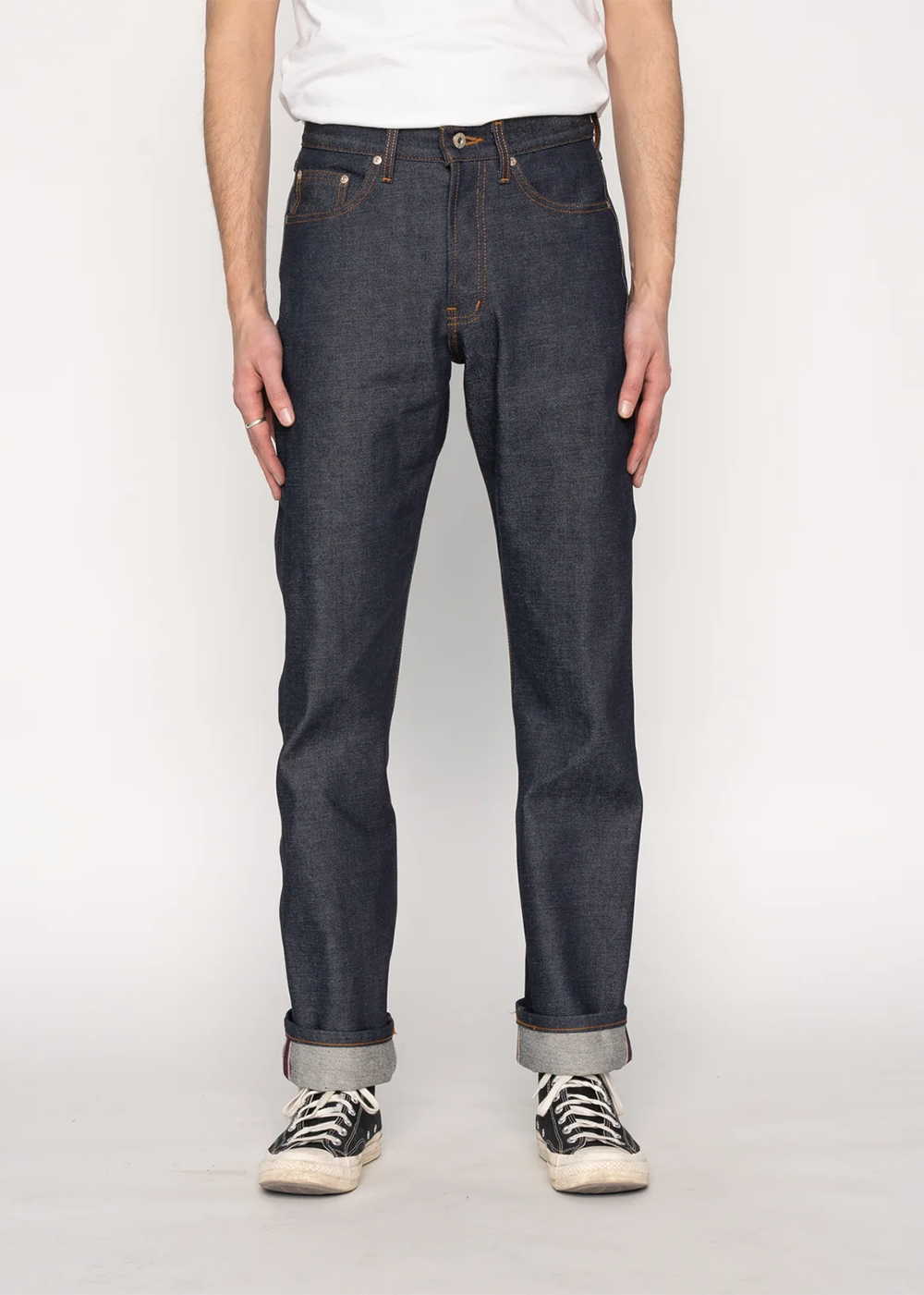 True Guy Dirty Fade Selvedge Jeans - Indigo - Naked and Famous Denim Canada - Danali