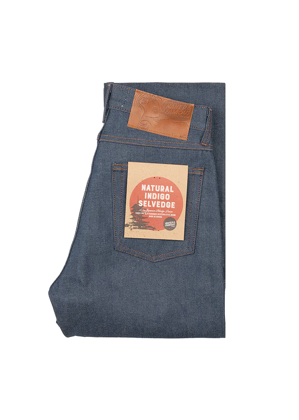 True Guy - Natural Indigo Selvedge - Naked and Famous Denim Canada - Danali