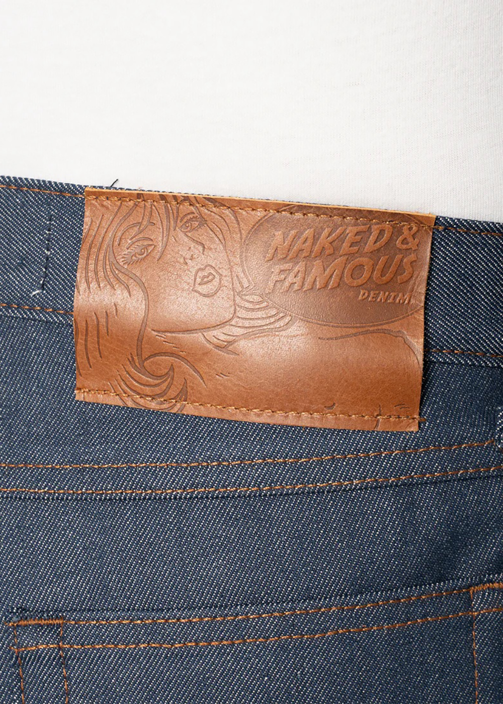 Natural Indigo Selvedge - True Guy - Natural Indigo - Naked and Famous Denim - Danali - 101050121