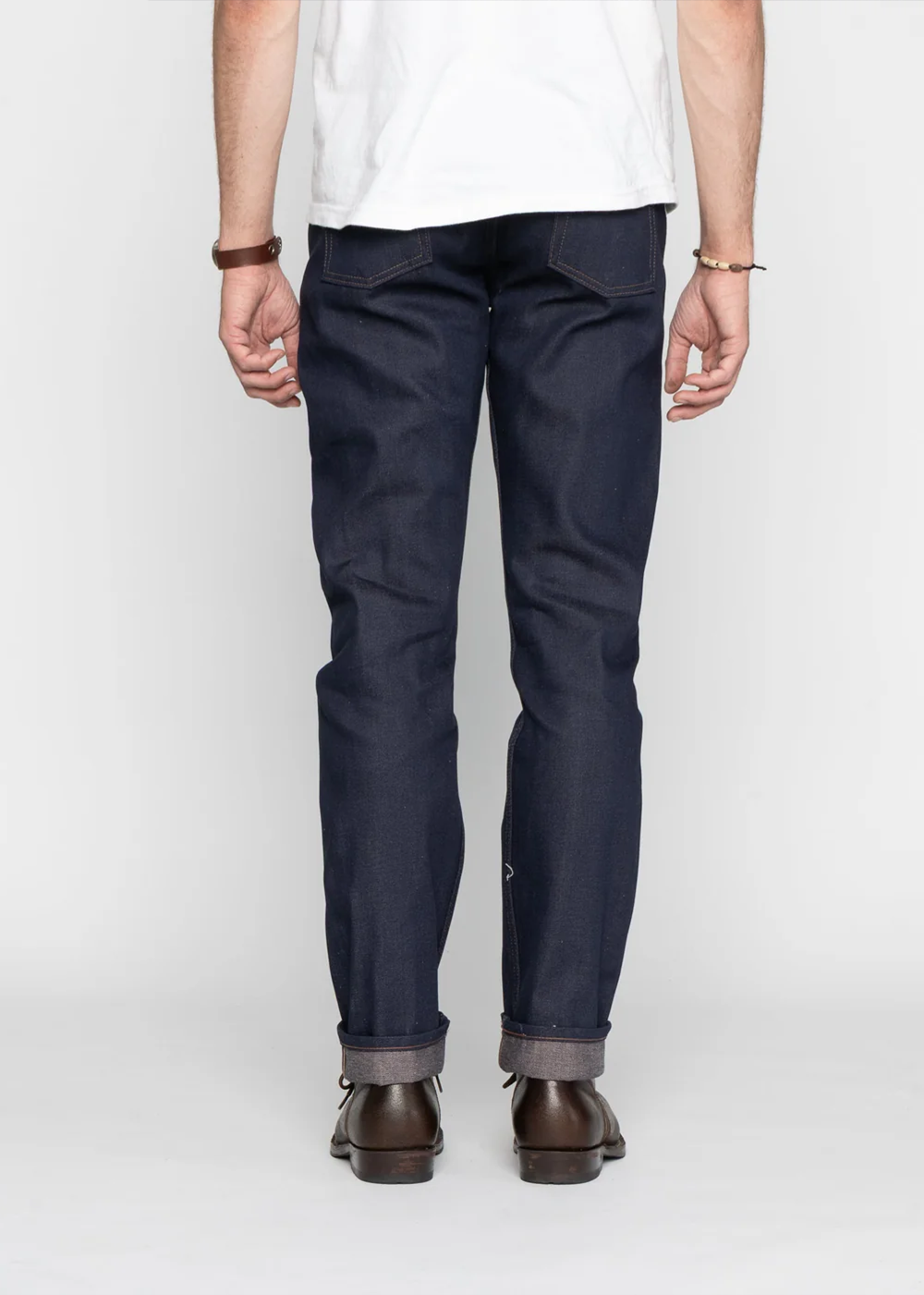 Weird Guy - Coffee Dye Selvedge - Indigo - Naked and Famous Denim Canada - Danali
