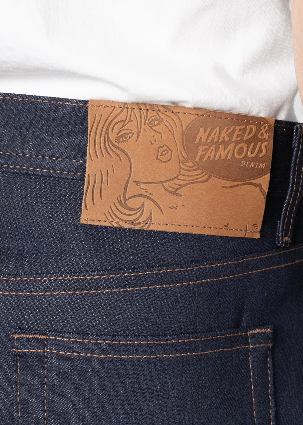 Weird Guy - Coffee Dye Selvedge - Indigo - Naked and Famous Denim Canada - Danali