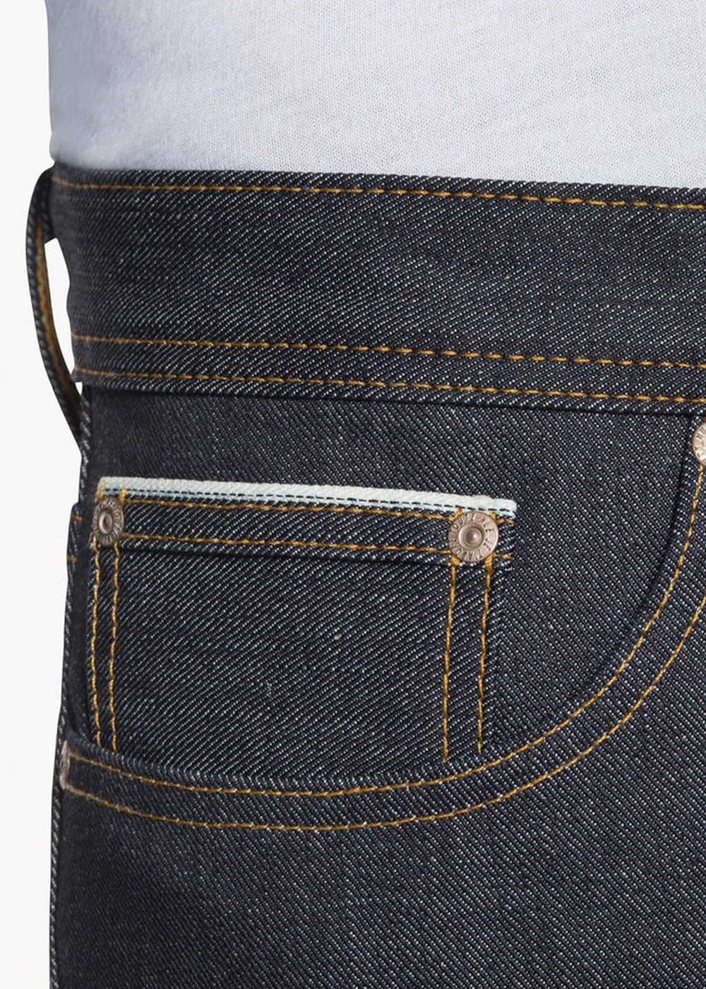 Weird Guy Left Hand Twill Selvedge - Indigo - Naked and Famous Denim Canada - Danali