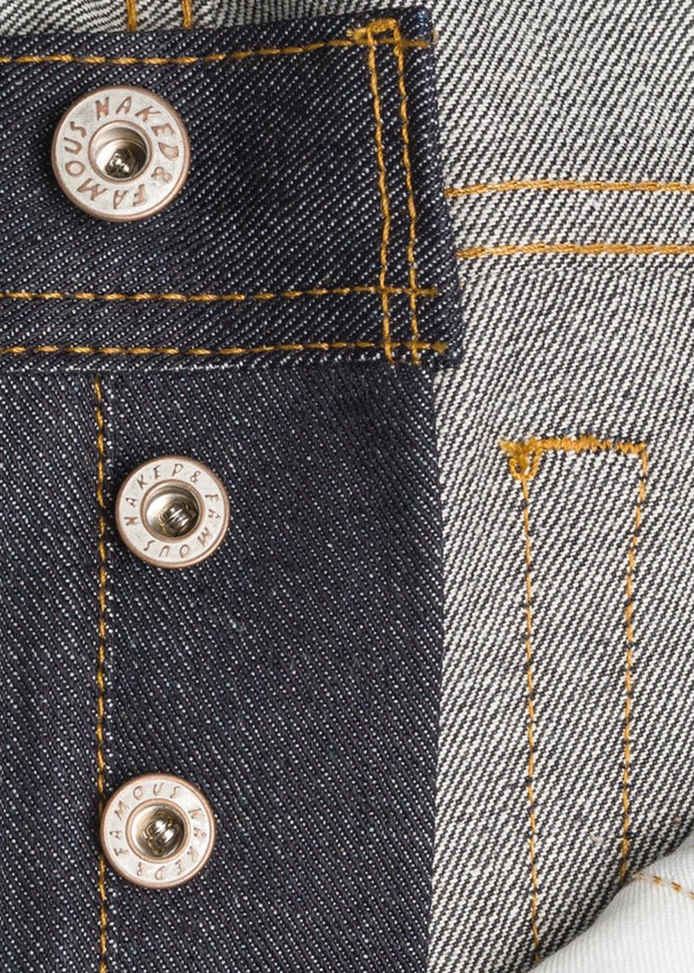 Weird Guy Left Hand Twill Selvedge - Indigo - Naked and Famous Denim Canada - Danali