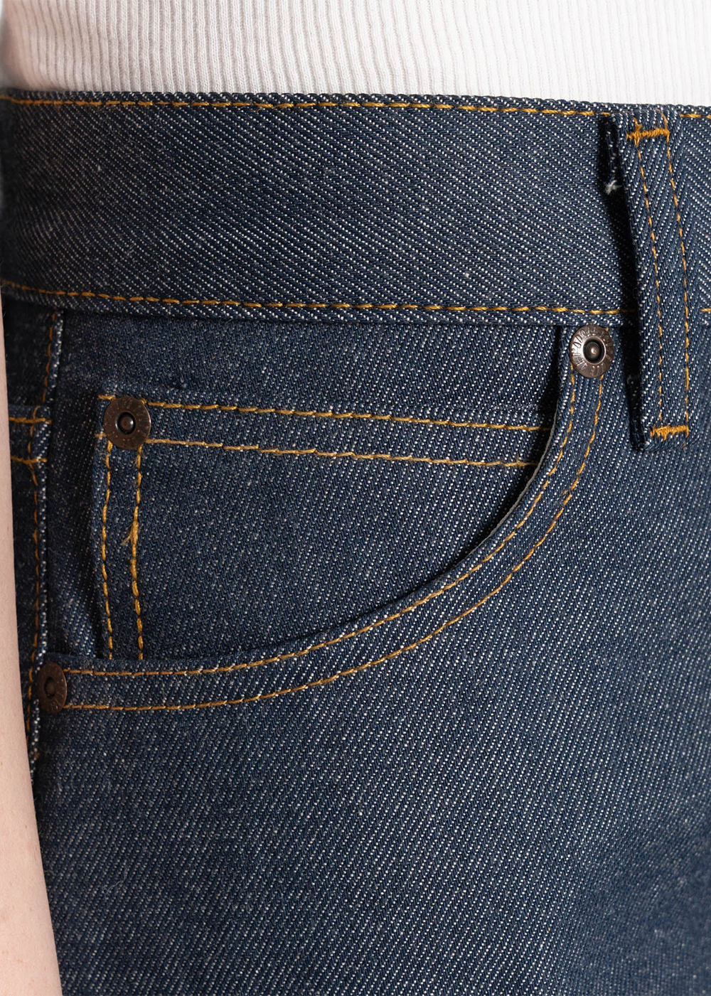 Wide Wild West - Natural Indigo - Naked and Famous Denim Canada - Danali