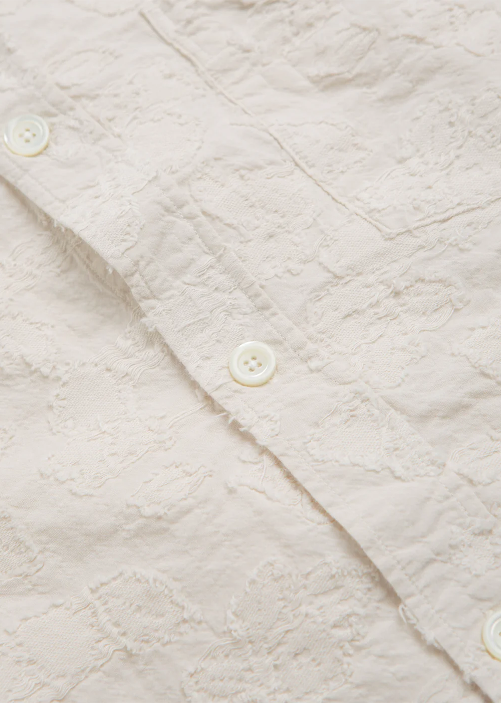 Mo Oversized Fil Coupe SS Shirt - Ecru - Norse Projects Canada - Danali