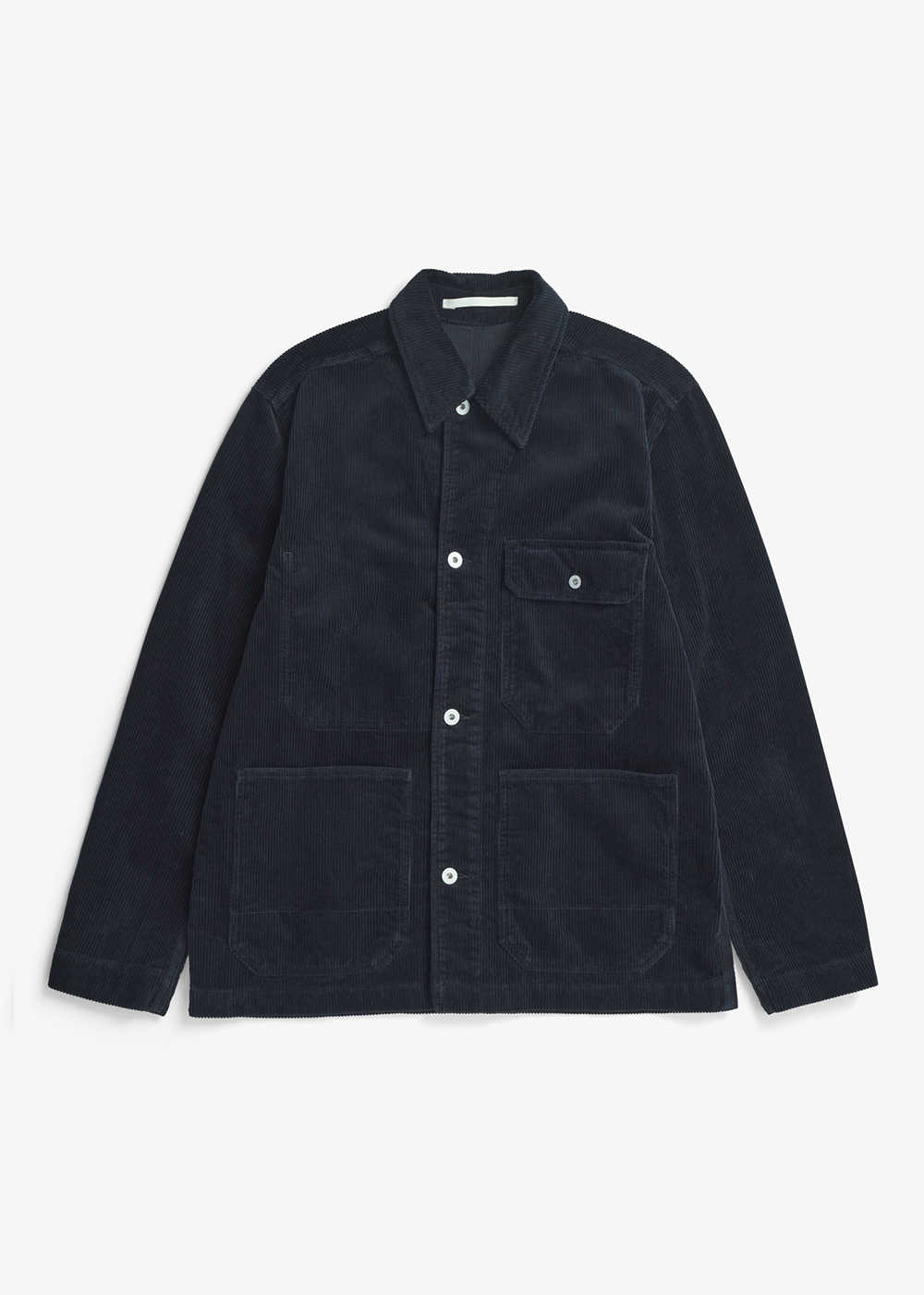 Folke Wide Wale Corduroy Chore Jacket - Dark Navy - Norse Projects Canada - Danali