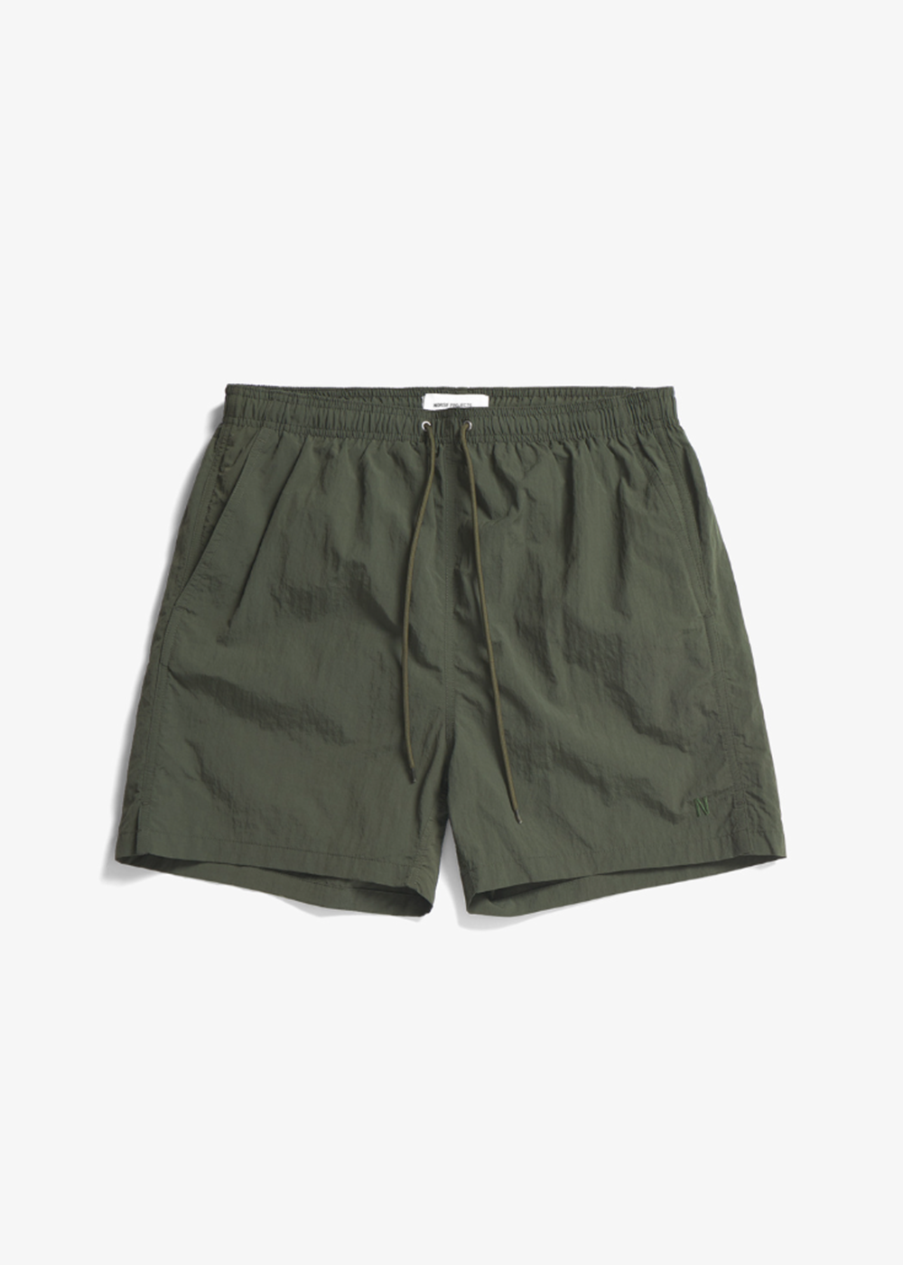 Hauge Recycled Nylon Swimmers - Black Olive - Norse Projects Canada - Danali