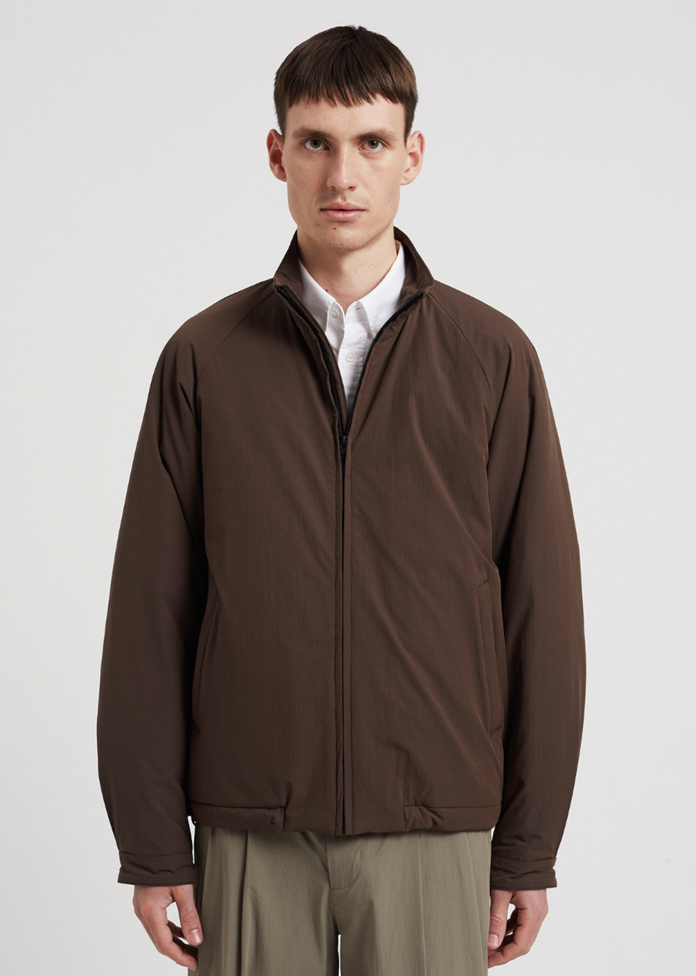 Korso Travel Light Insulated Harrington Jacket - Espresso - Norse Projects Canada - Danali