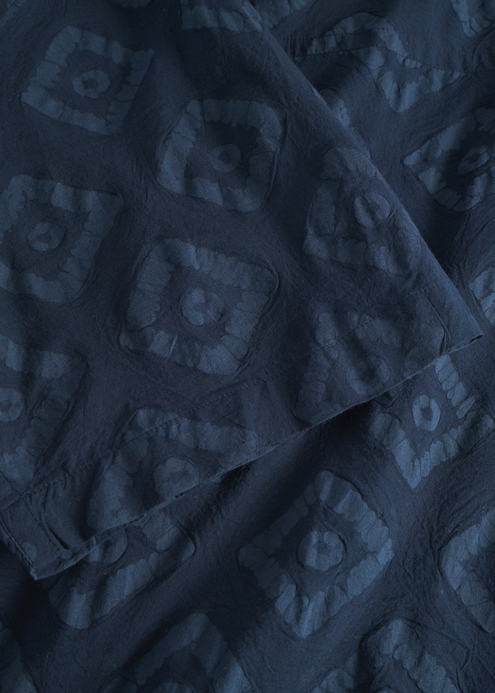 Mads Batik SS Shirt - Dark Navy - Norse Projects Canada - Danali