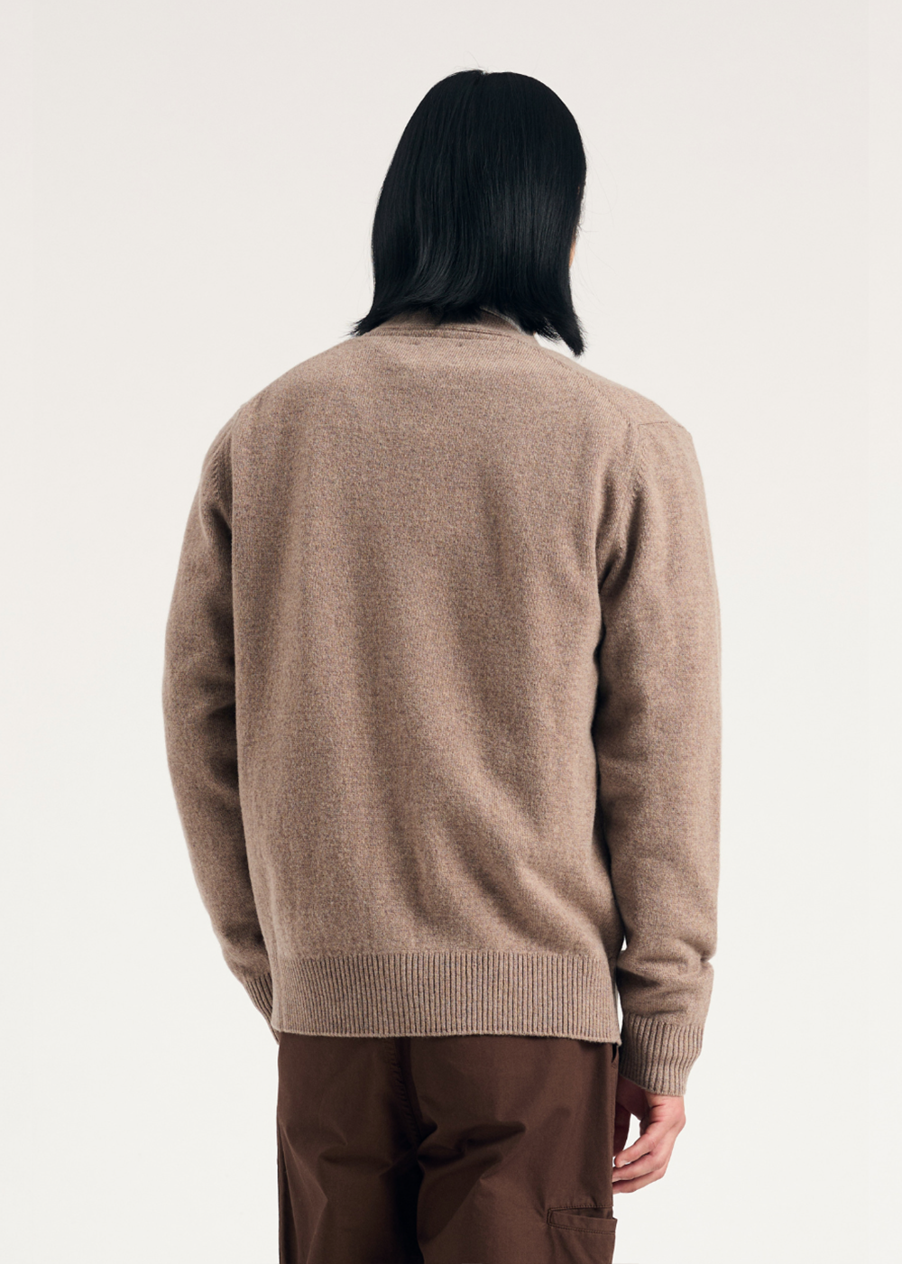 Norse Standard Merino Lambswool Cardigan - Clay - Norse Projects Canada - Danali