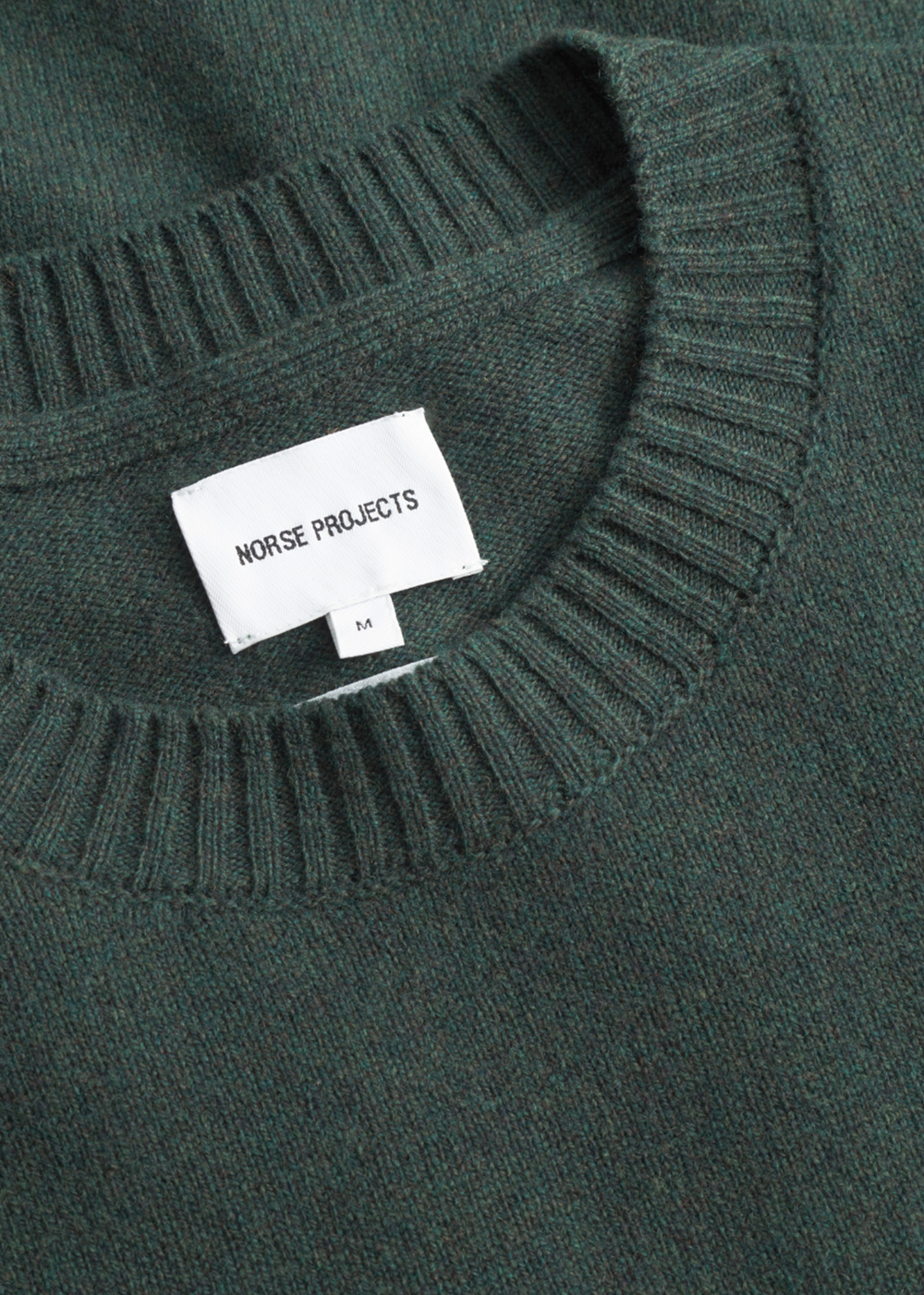 Norse Standard Merino Lambswool Sweater - Forest - Norse Projects Canada - Danali