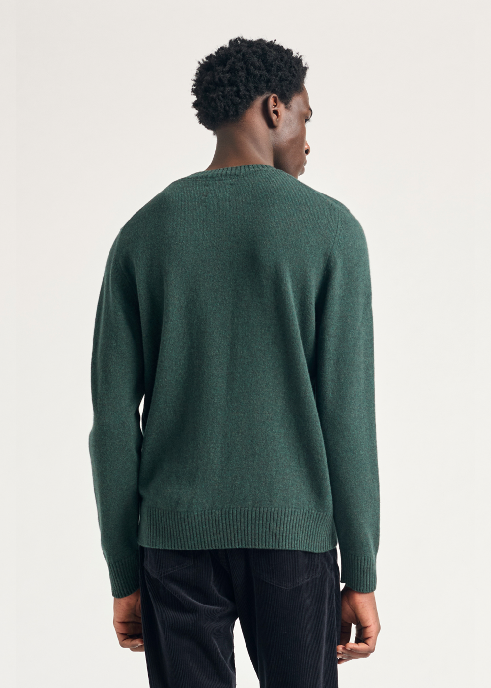 Norse Standard Merino Lambswool Sweater - Forest - Norse Projects Canada - Danali