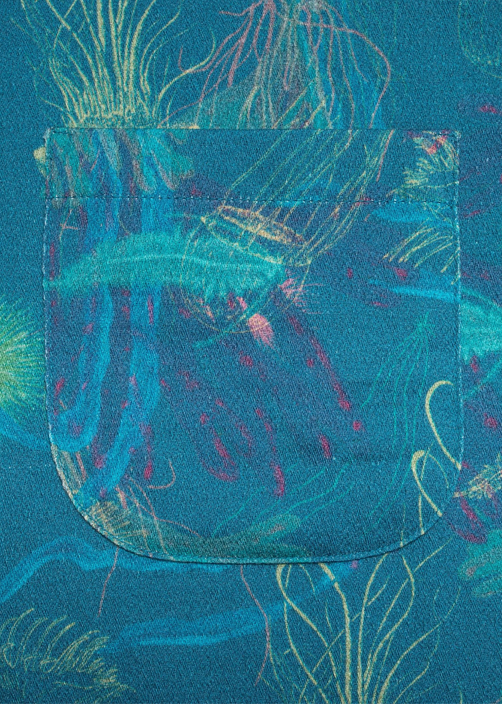 Arvid Hawaii Shirt Deep Sea - Multi - Nudie Jeans Canada - Danali