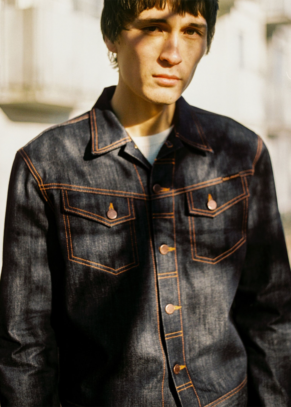 Conny Denim Jacket - Mid Blue - Nudie Jeans Canada - Danali