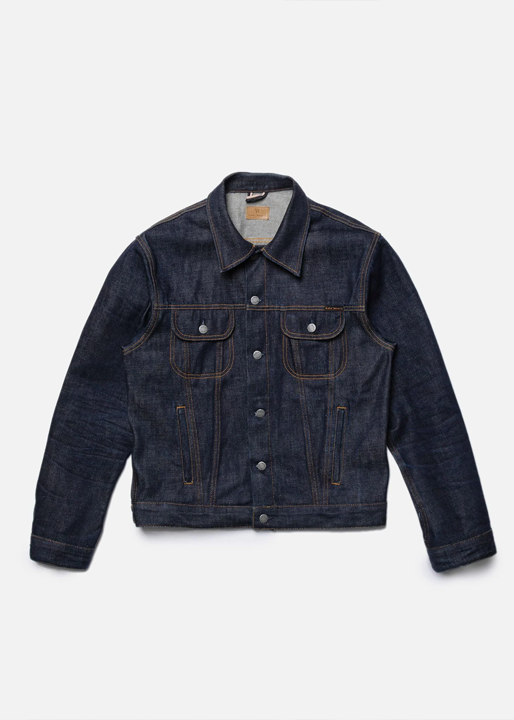 Danny Ace Selvage Denim Jacket - Dry Blue - Nudie Jeans Canada - Danali