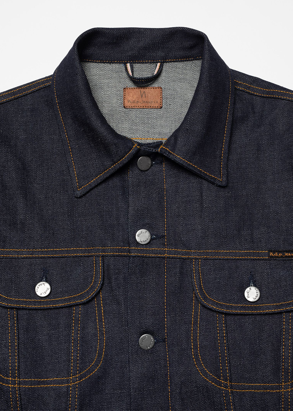 Danny Ace Selvage Denim Jacket - Dry Blue - Nudie Jeans Canada - Danali