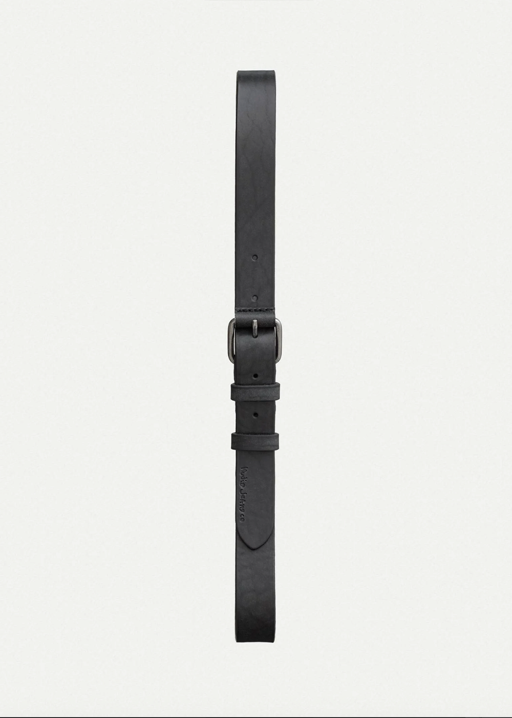 Dwayne Leather Belt - Black - Nudie Jeans Canada - Danali