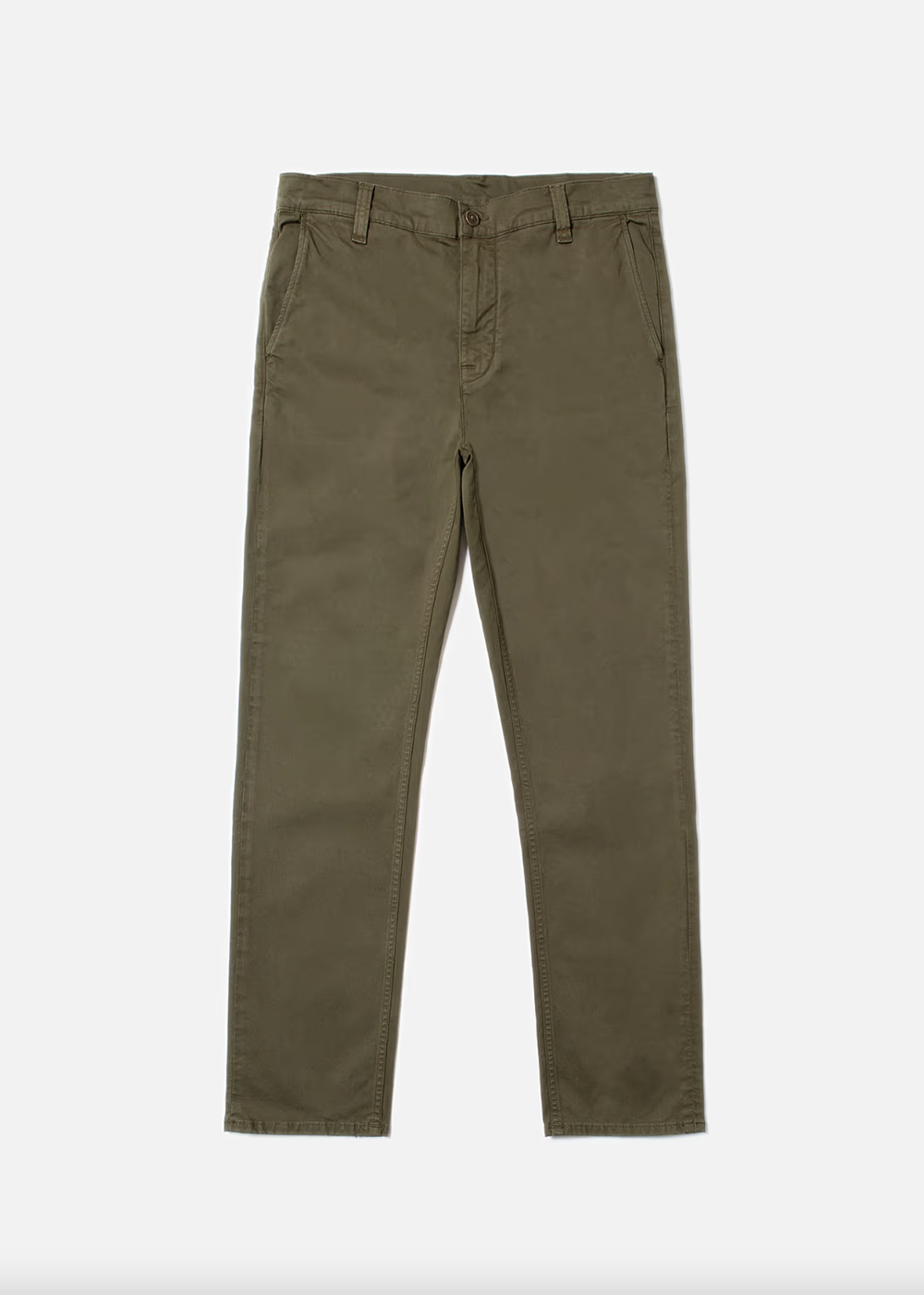Easy Alvin Chino - Olive - Nudie Jeans Canada - Danali