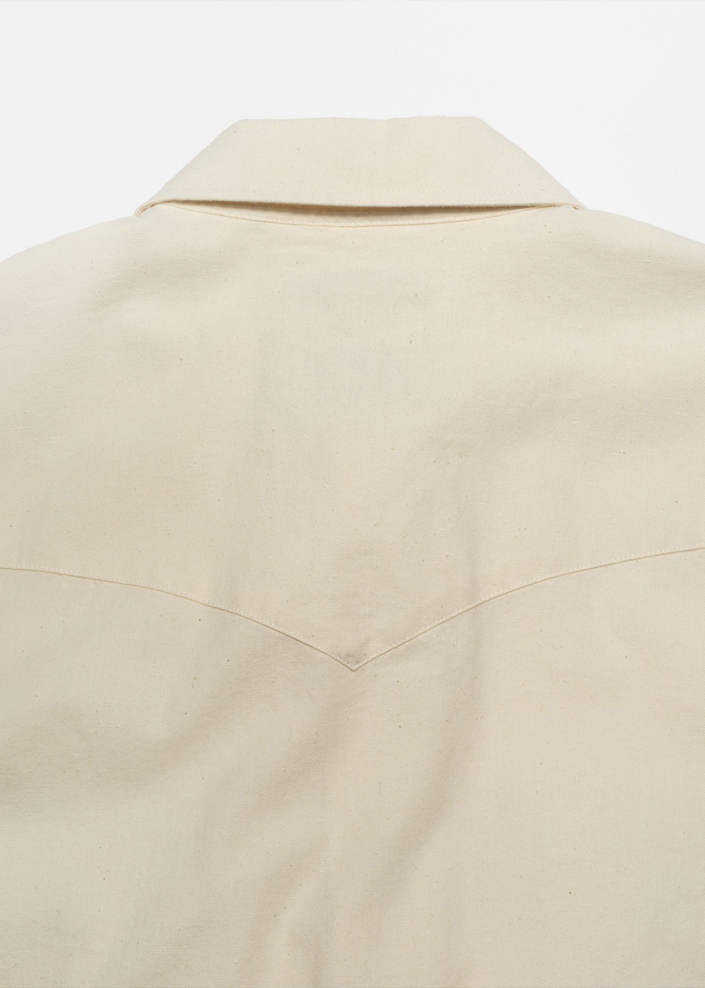 George Chambray Western Shirt - Ecru - Nudie Jeans Canada - Danali