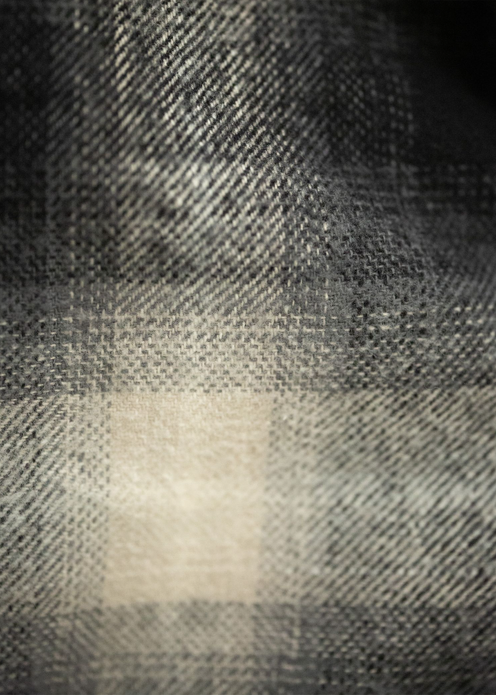 Glenn Padded Shadow Check Shirt - Black - Nudie Jeans Canada - Danali