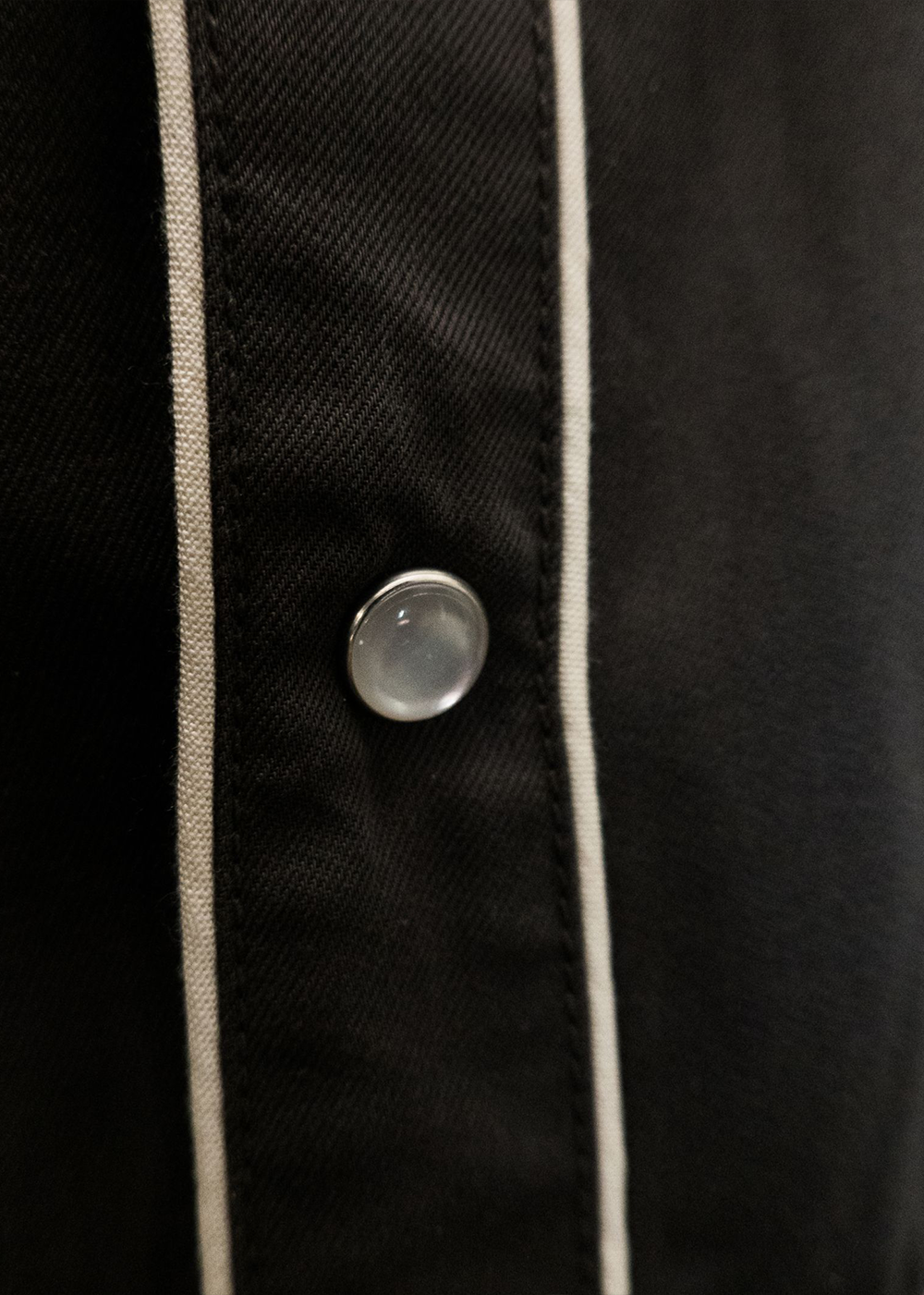 Gonzo Western Shirt Sunburns - Black/Brown - Nudie Jeans Canada - Danali