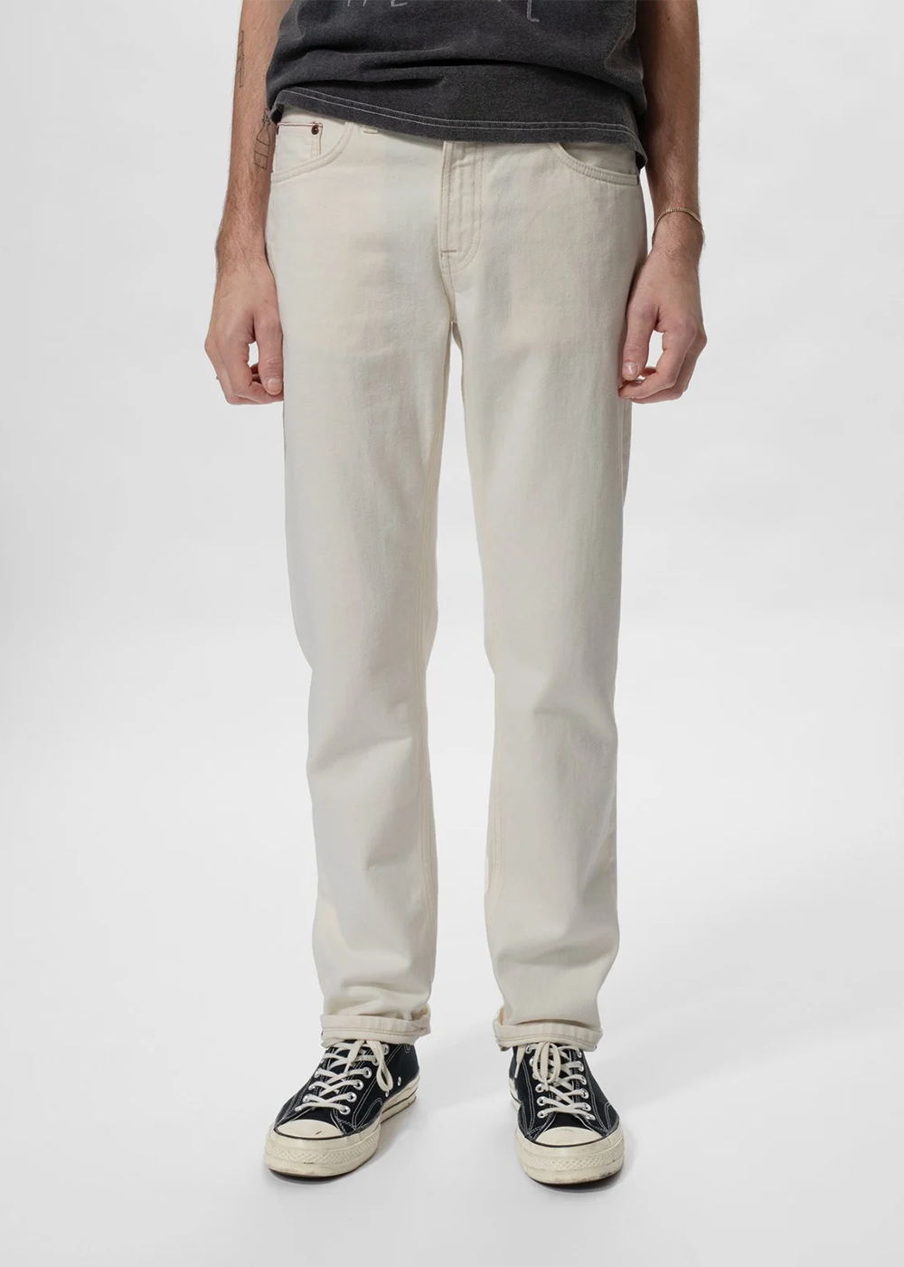 Gritty Jackson Ivory Selvage - Nudie Jeans Canada - Danali