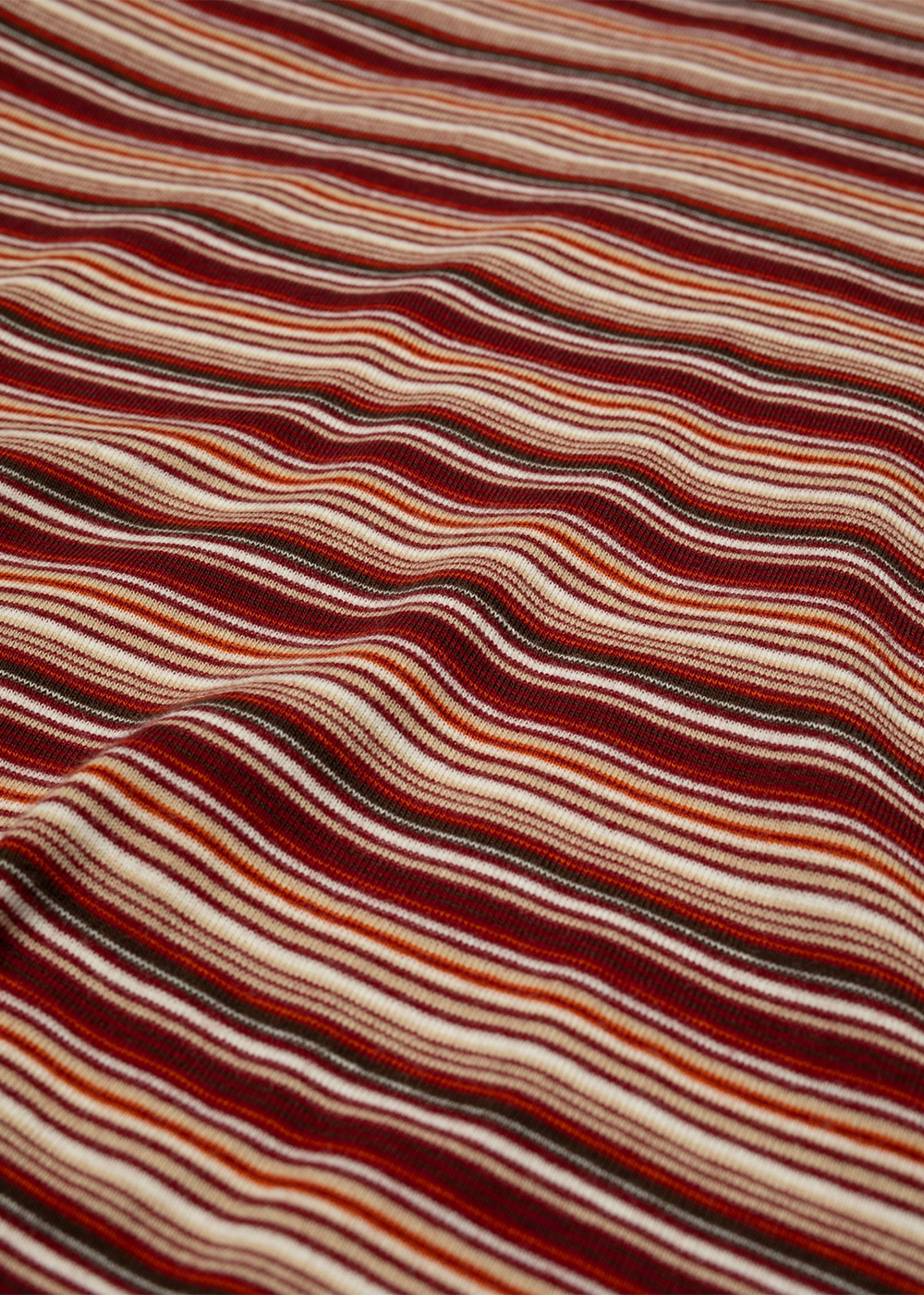 Jessy LS T-Shirt Striped Rib - Wine - Nudie Jeans Canada - Danali