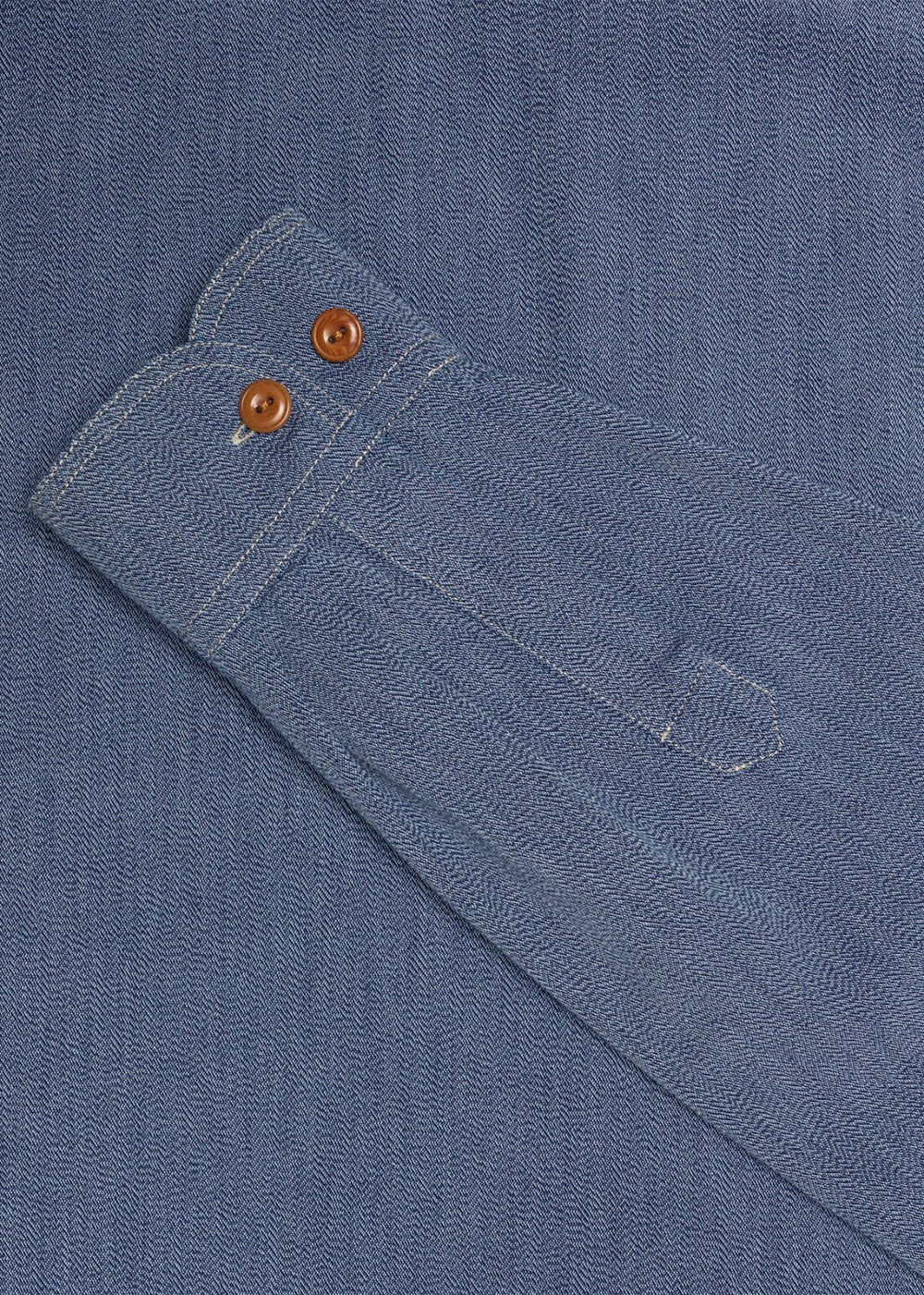 Julian Chambray Worker Shirt - Indigo - Nudie Jeans Canada - Danali