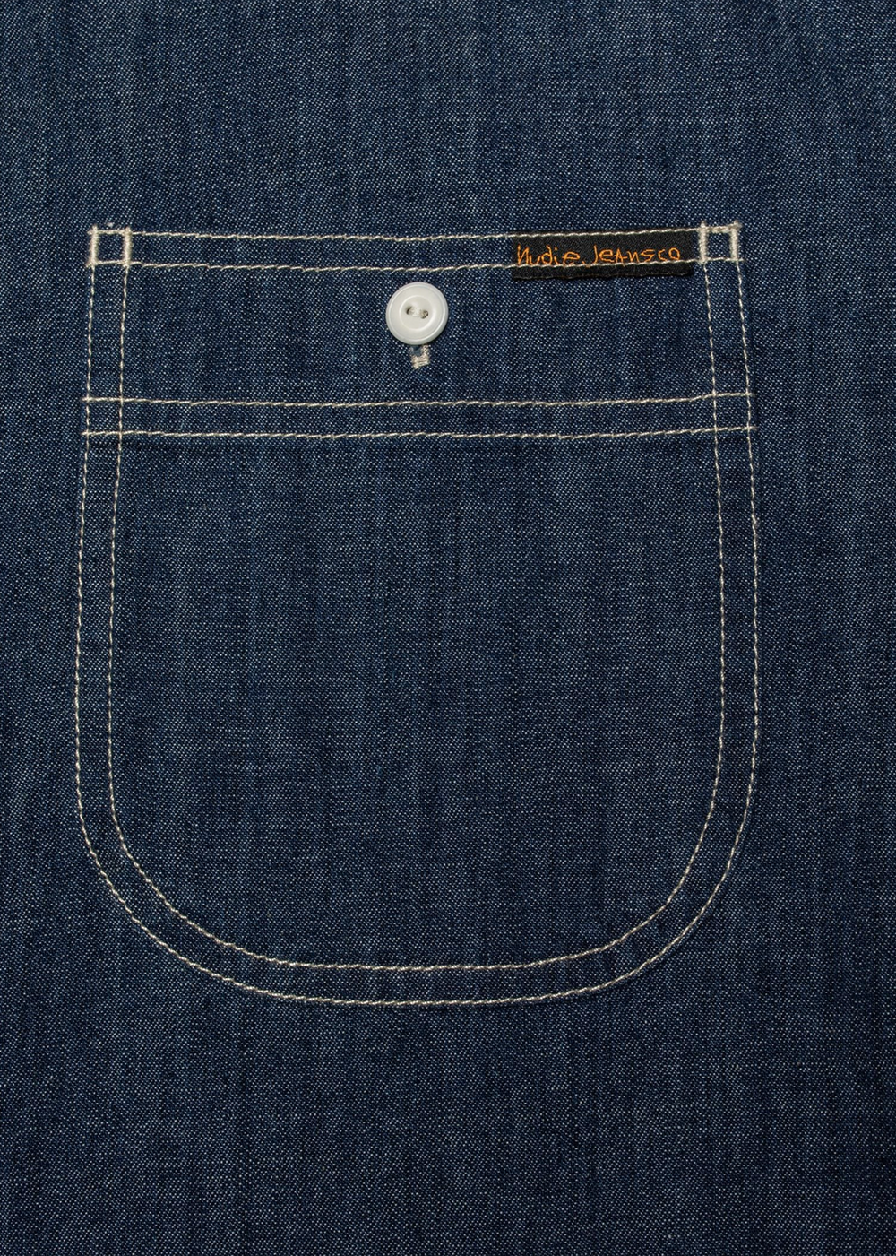 Julian Denim Shirt Rinsed - Blue - Nudie Jeans Canada - Danali